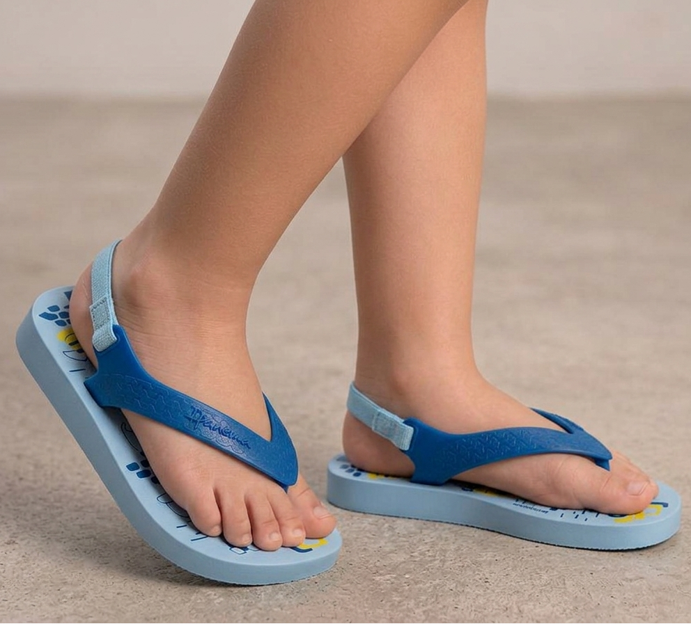 Chinelo Infantil Ipanema Classic Baby com Elástico Traseiro Grendene