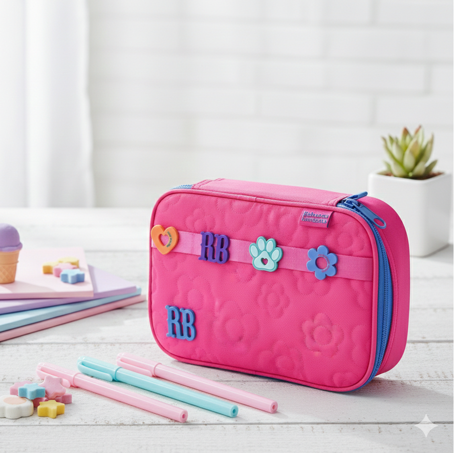 Estojo Box Rebecca Bonbon Flower Power 36 Lápis – Ref. RB26234