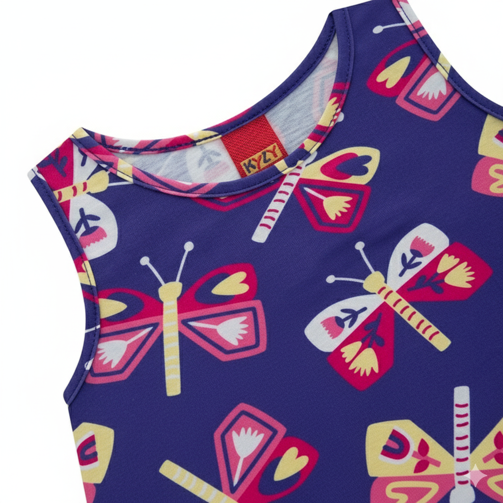 Conjunto Feminino Kyly Infanto-juvenil Estampado