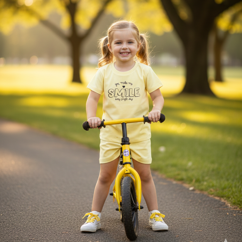 Conjunto Infantil Feminino Pulla Bulla Smile – Conforto e Estilo para o Dia a Dia