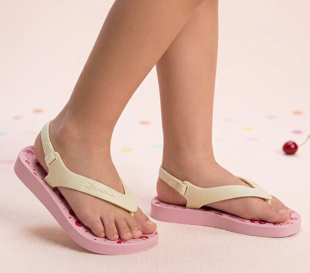 Chinelo Infantil Ipanema Classic Baby com Elástico Traseiro Grendene