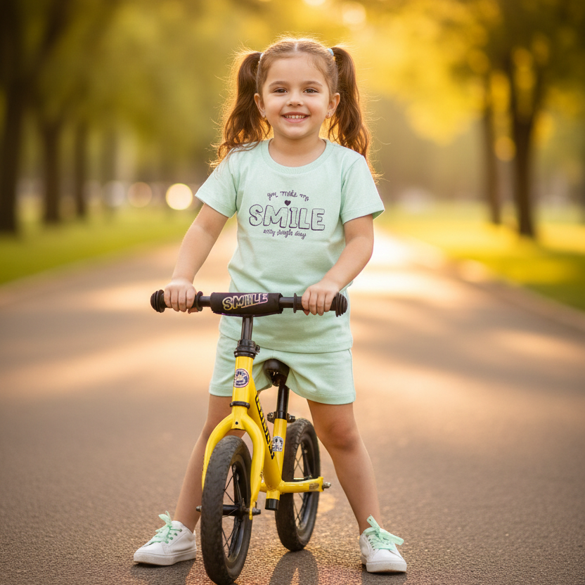 Conjunto Infantil Feminino Pulla Bulla Smile – Conforto e Estilo para o Dia a Dia