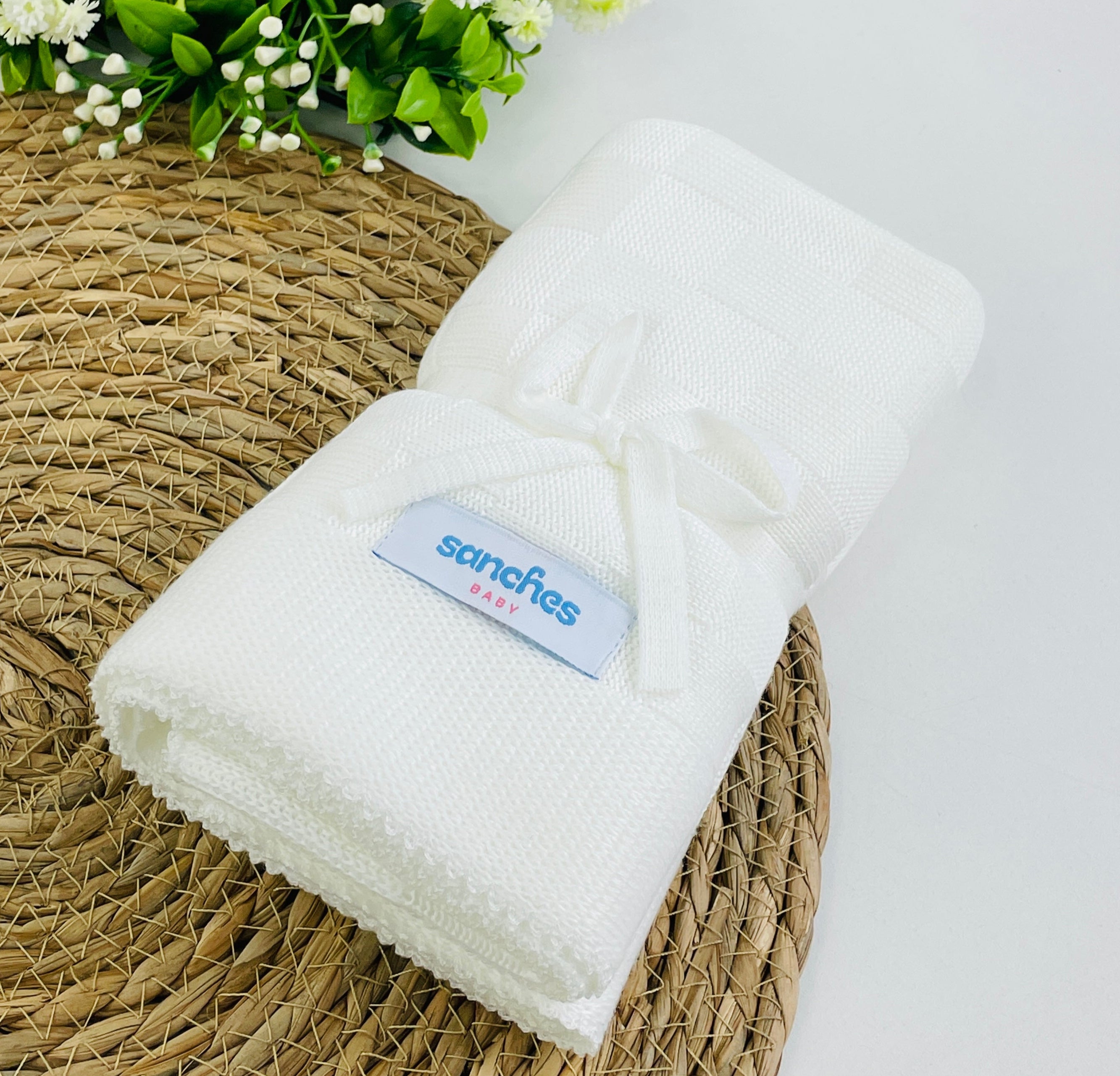 Manta Sanches Baby Lisa Em Tricot