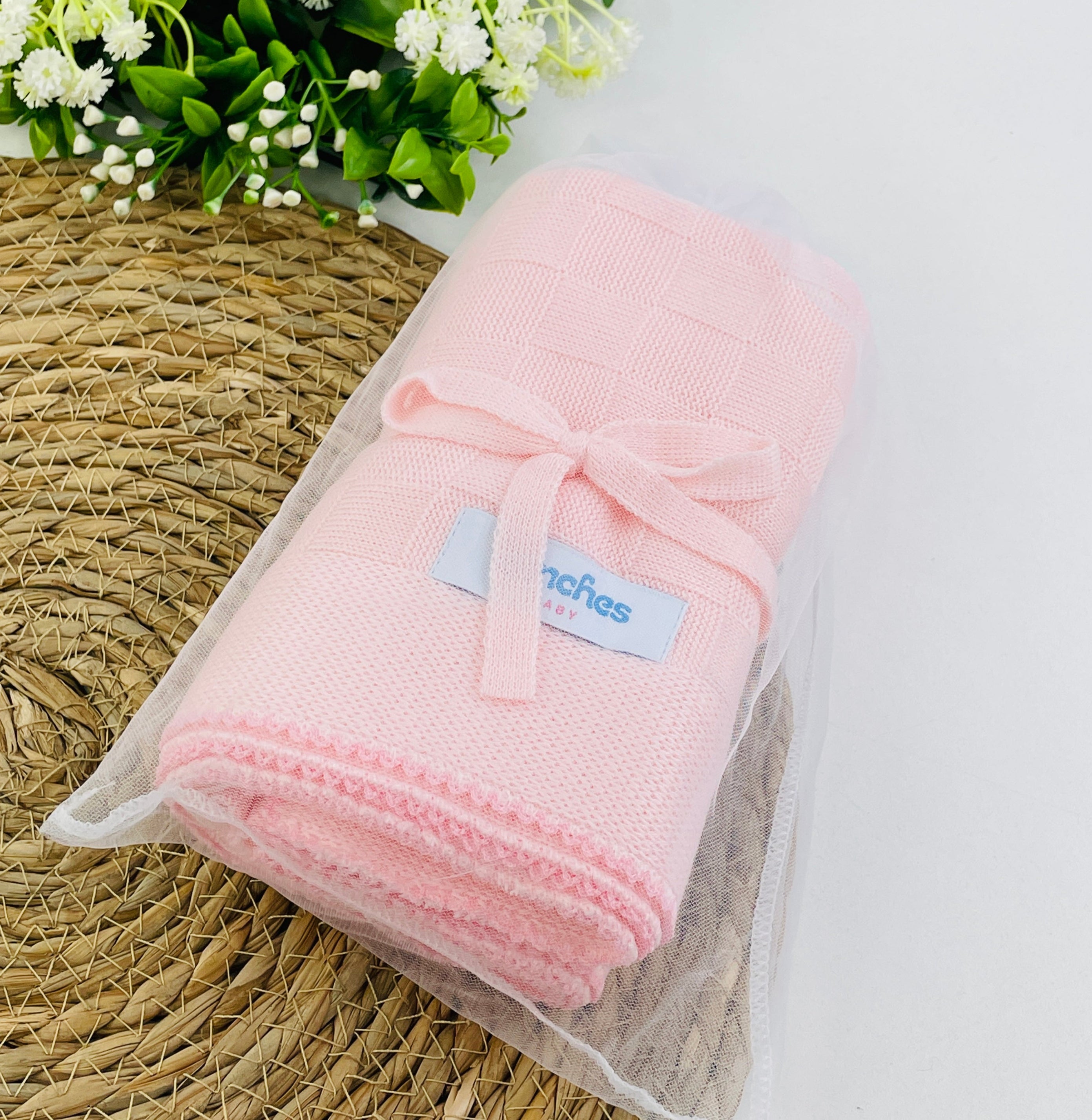 Manta Sanches Baby Lisa Em Tricot