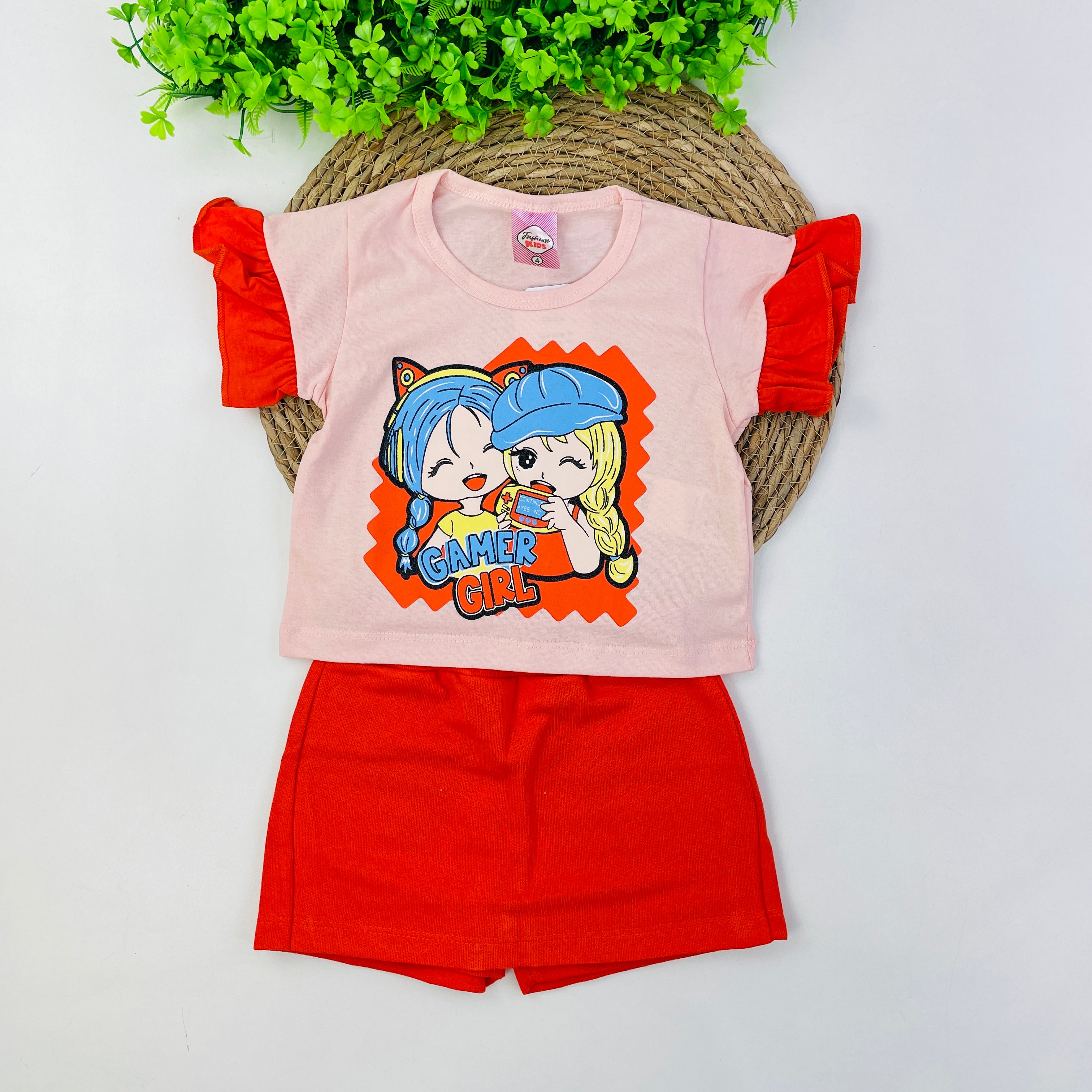 Conjunto Fashion Kids Infantil Menina Game Girl
