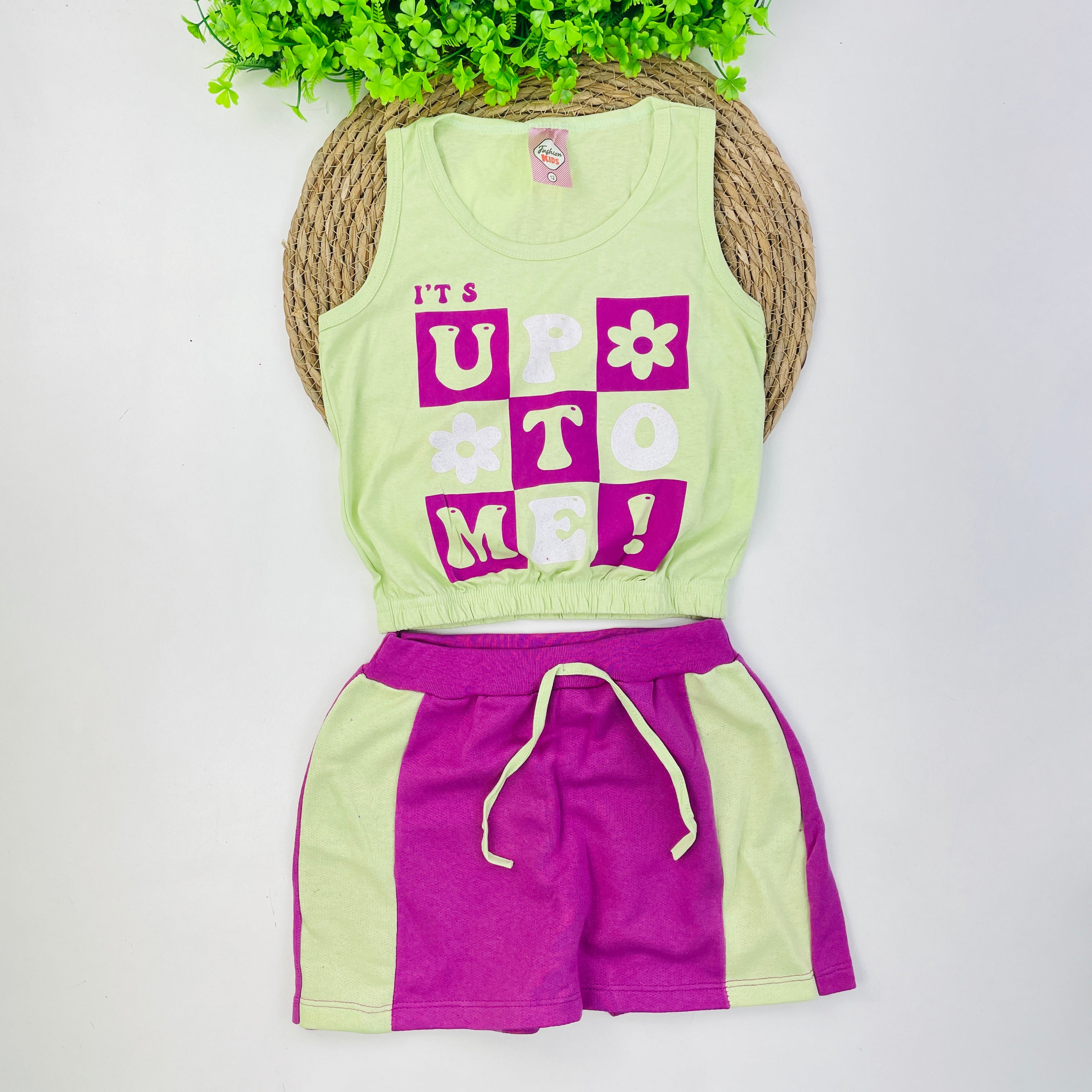 Conjunto Fashion Kids Infantil Menina Its up To Me