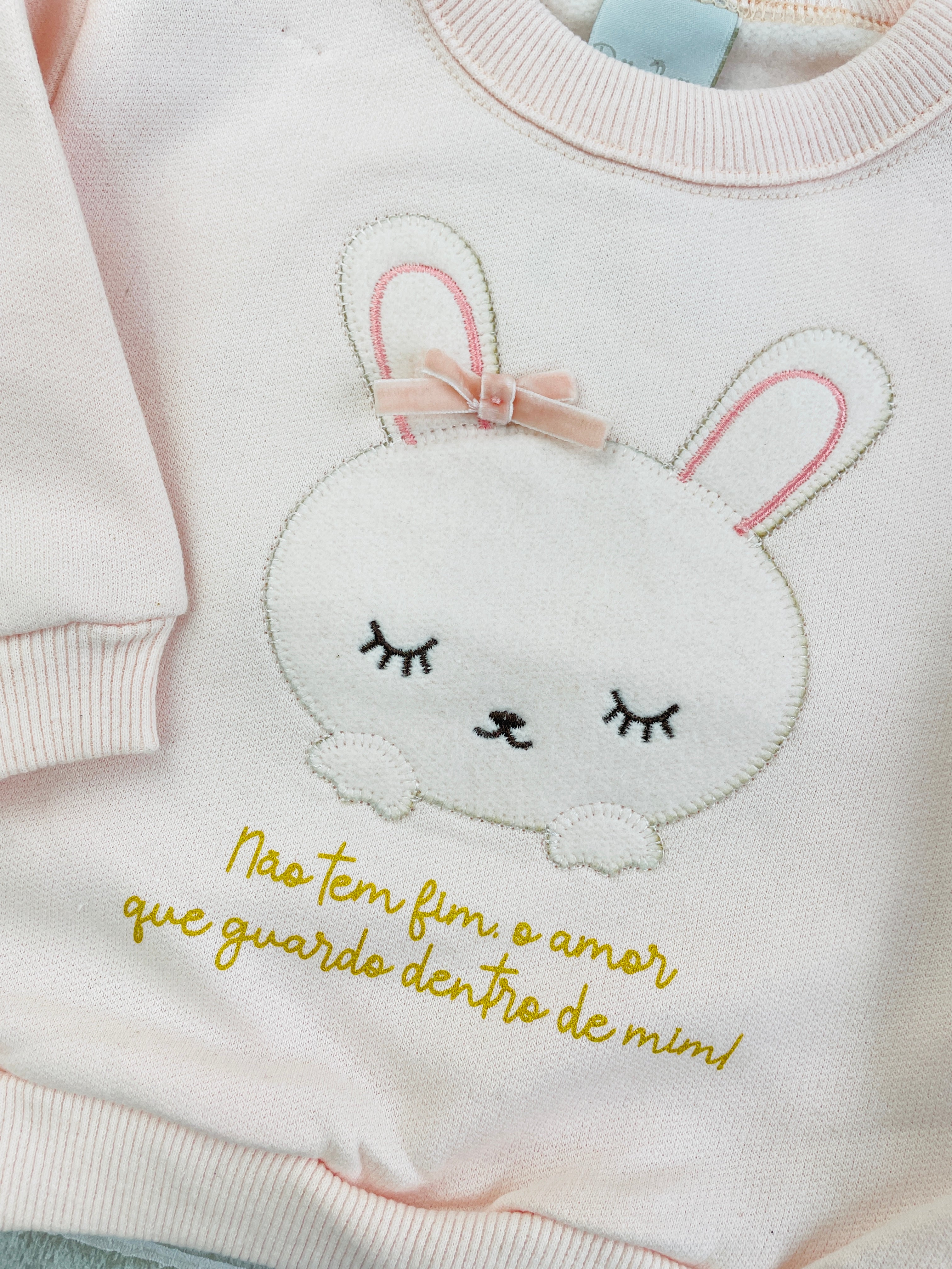 Conjunto Pulla Bulla Coelinha Laço