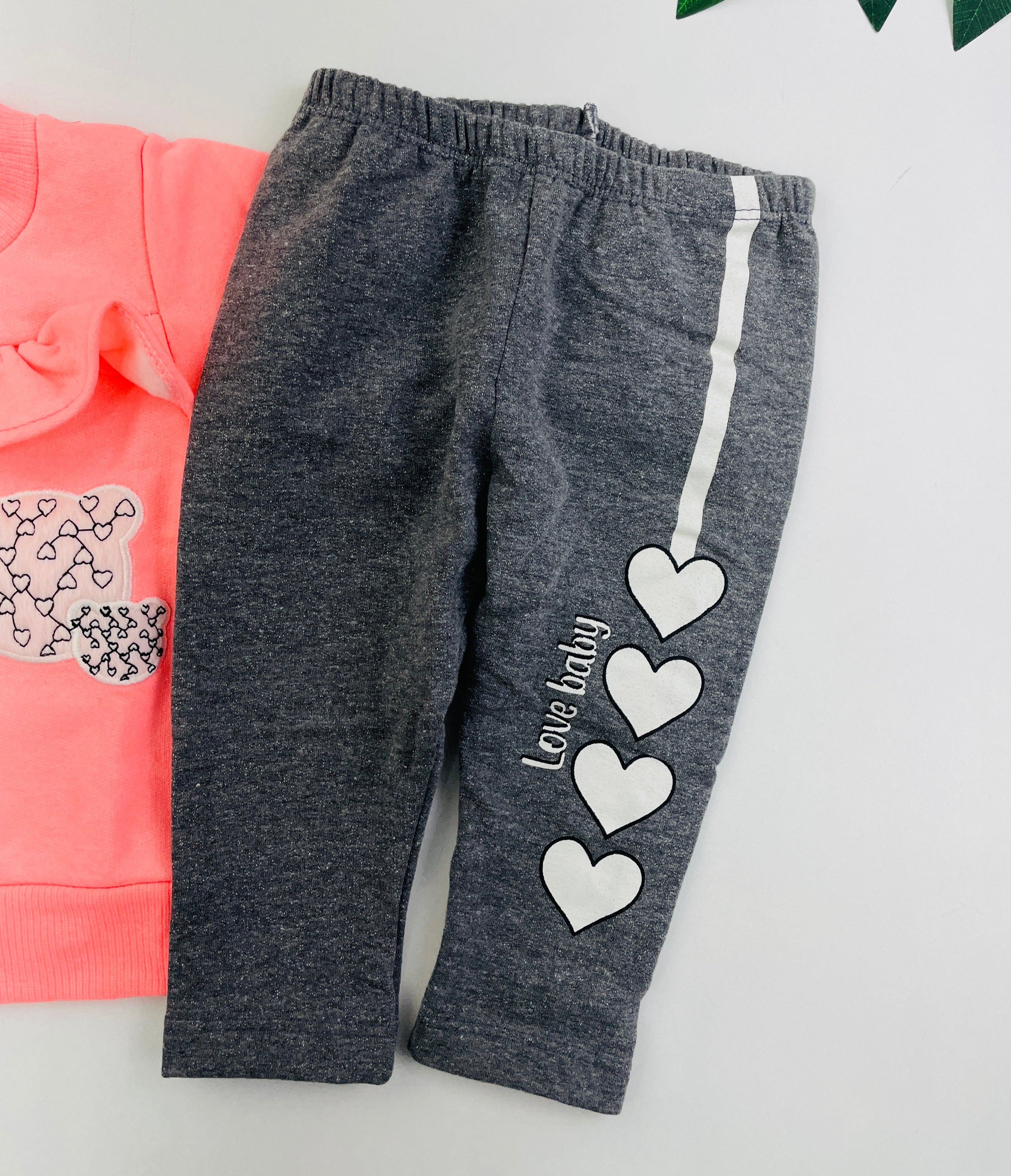 Conjunto Feminino Hrradinhos Love Bordado