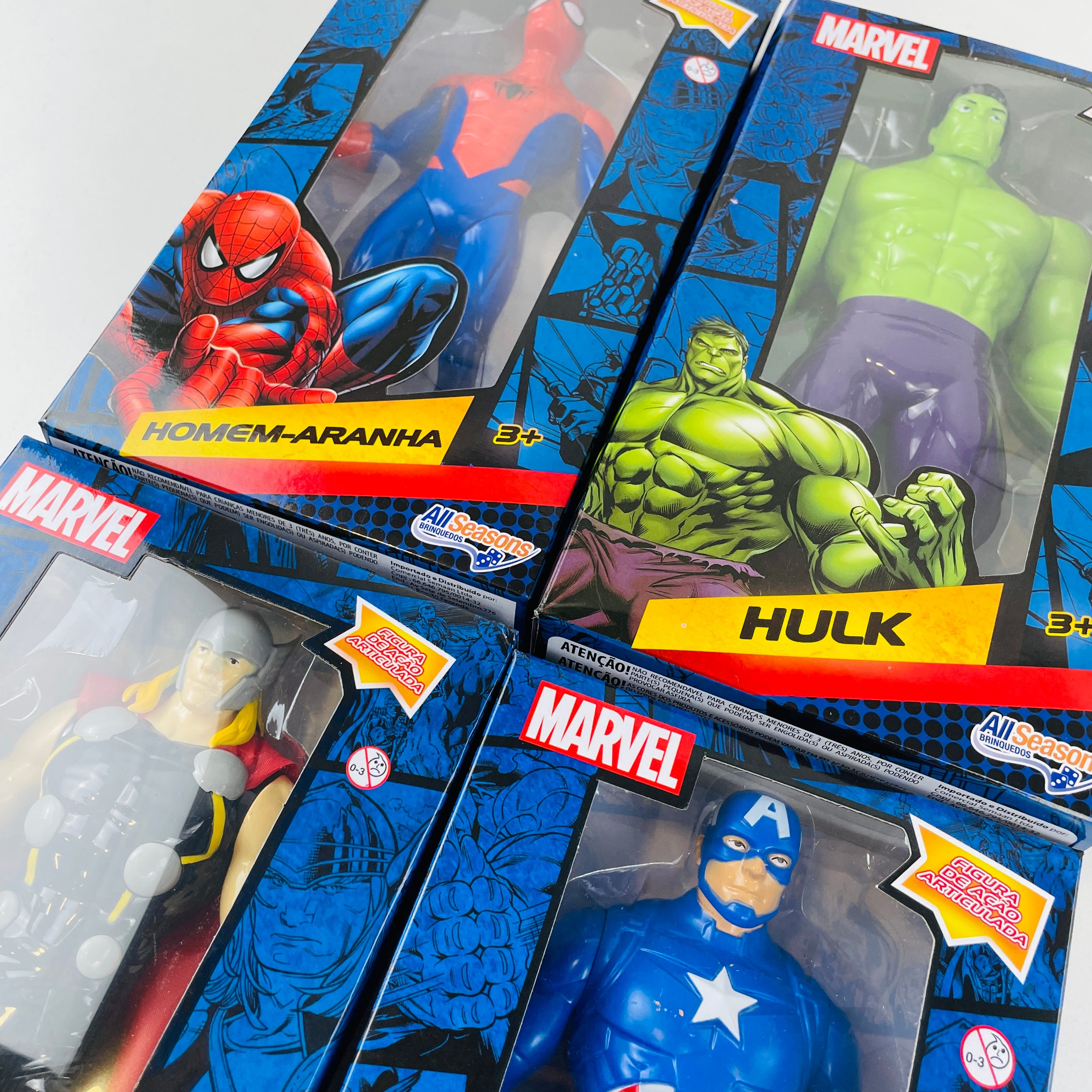 Boneco Marvel Hulk All Seasons