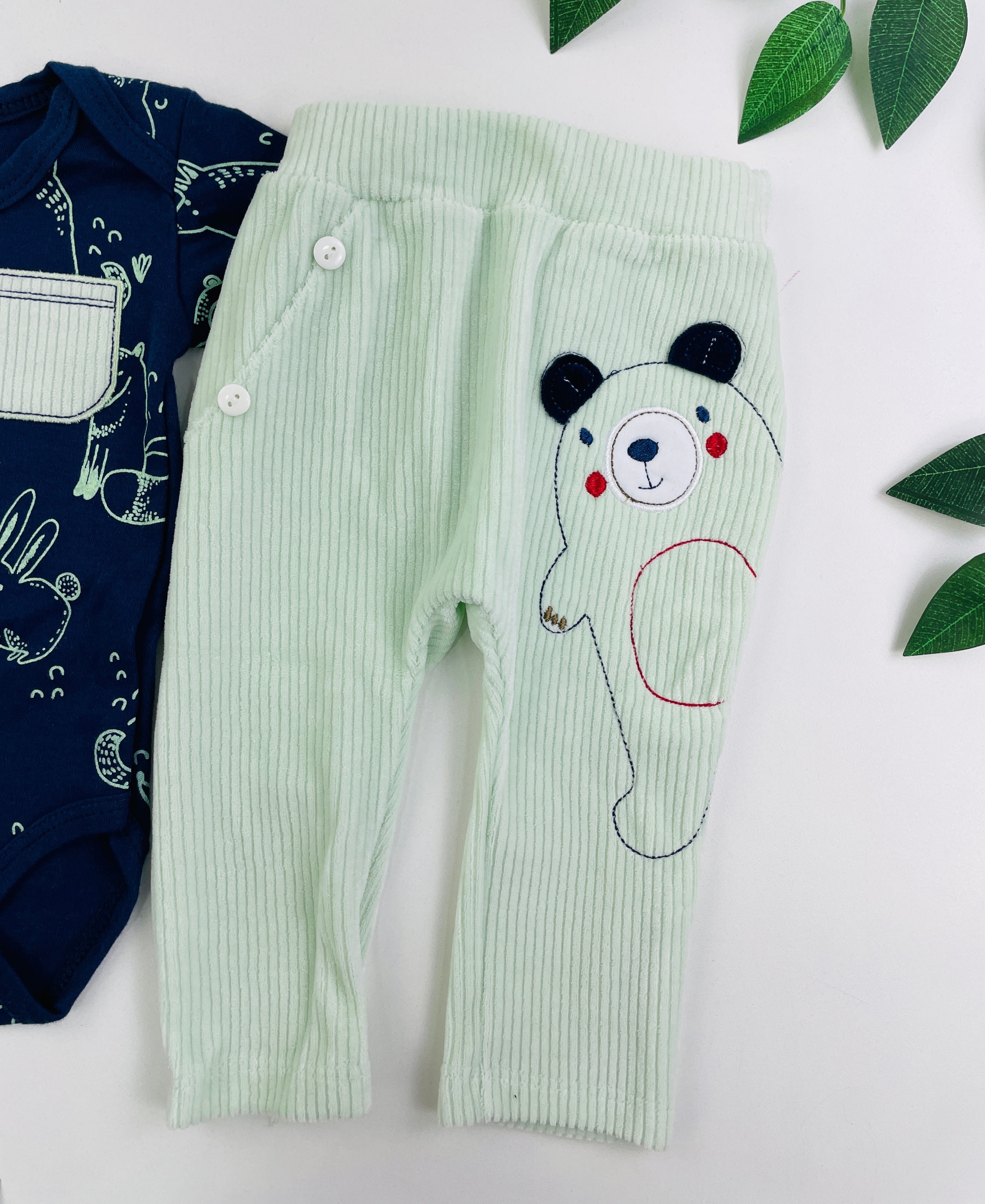 Conjunto Masculino Bichinhos Sued/Plush