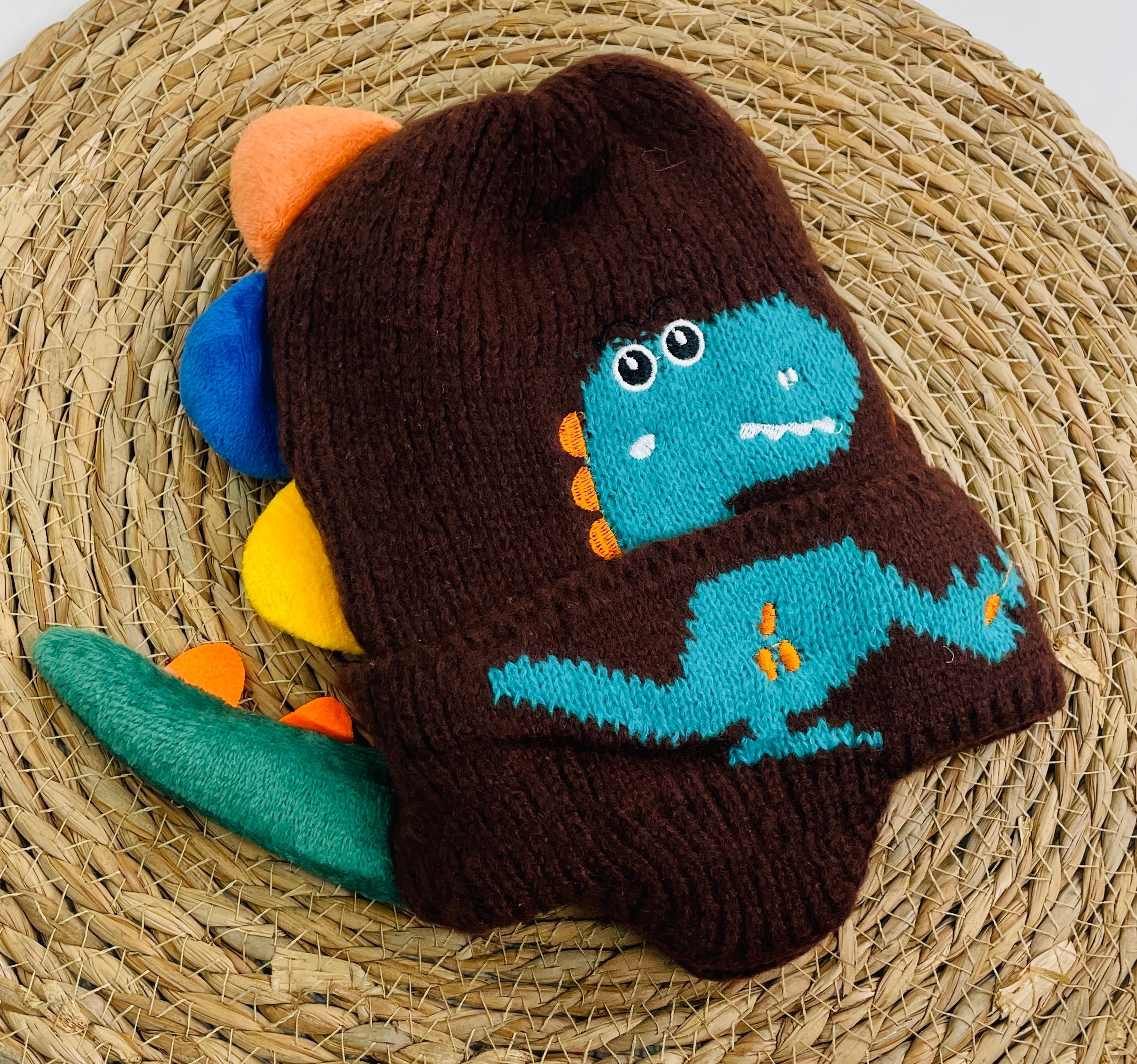 Touca Tricot Dinossauro