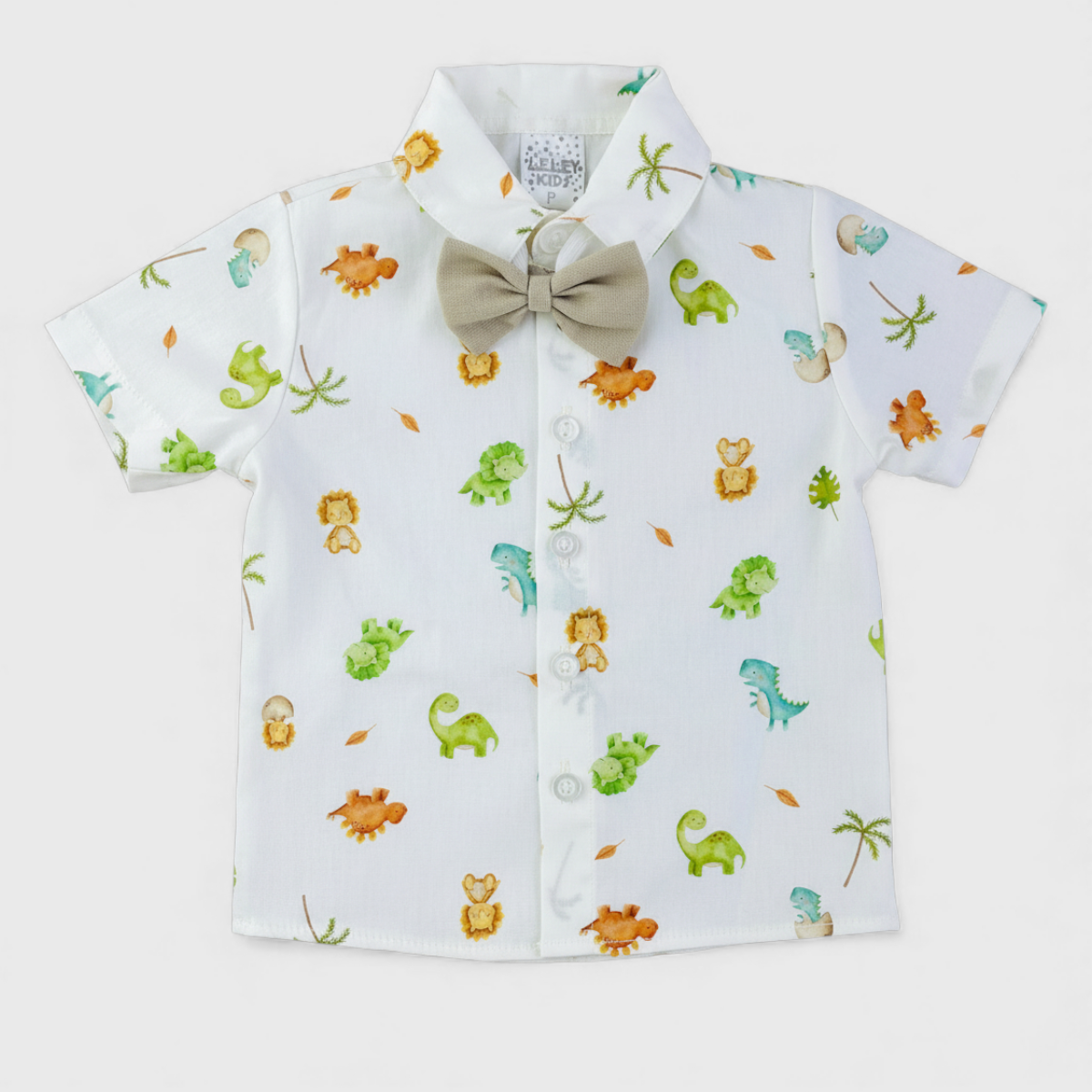 Conjunto Masculino Leley Kids Dinossauro Second Line C/ Suspensorio