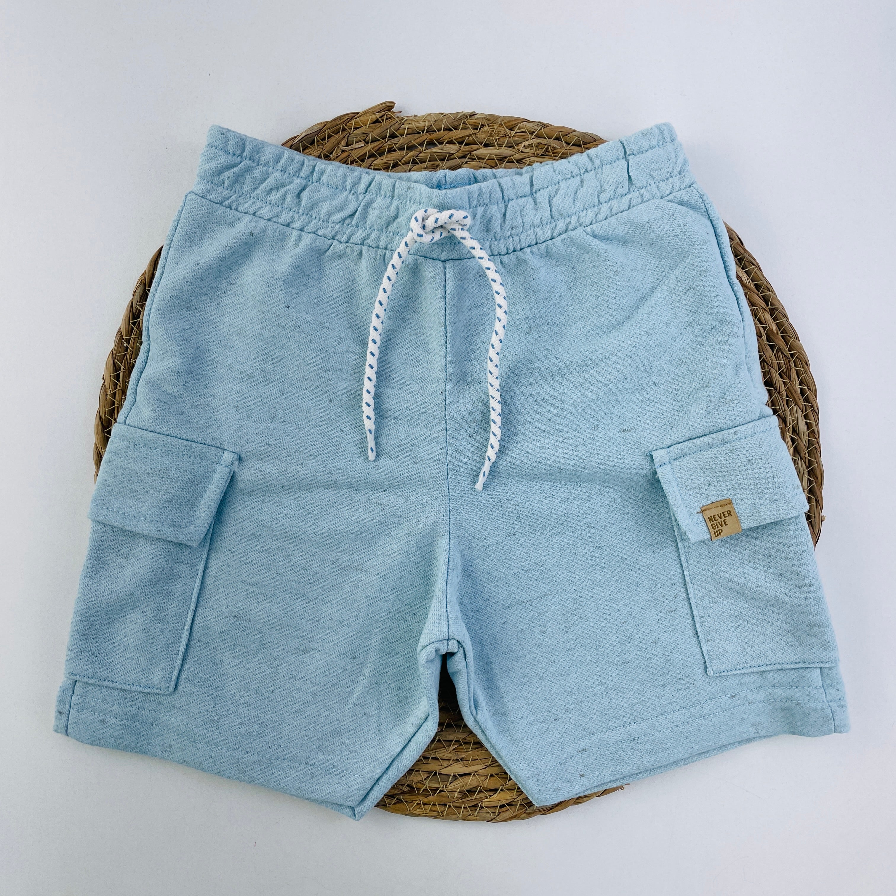 Bermuda Masculino Brincar e Arte Moletinho Linho Bolso