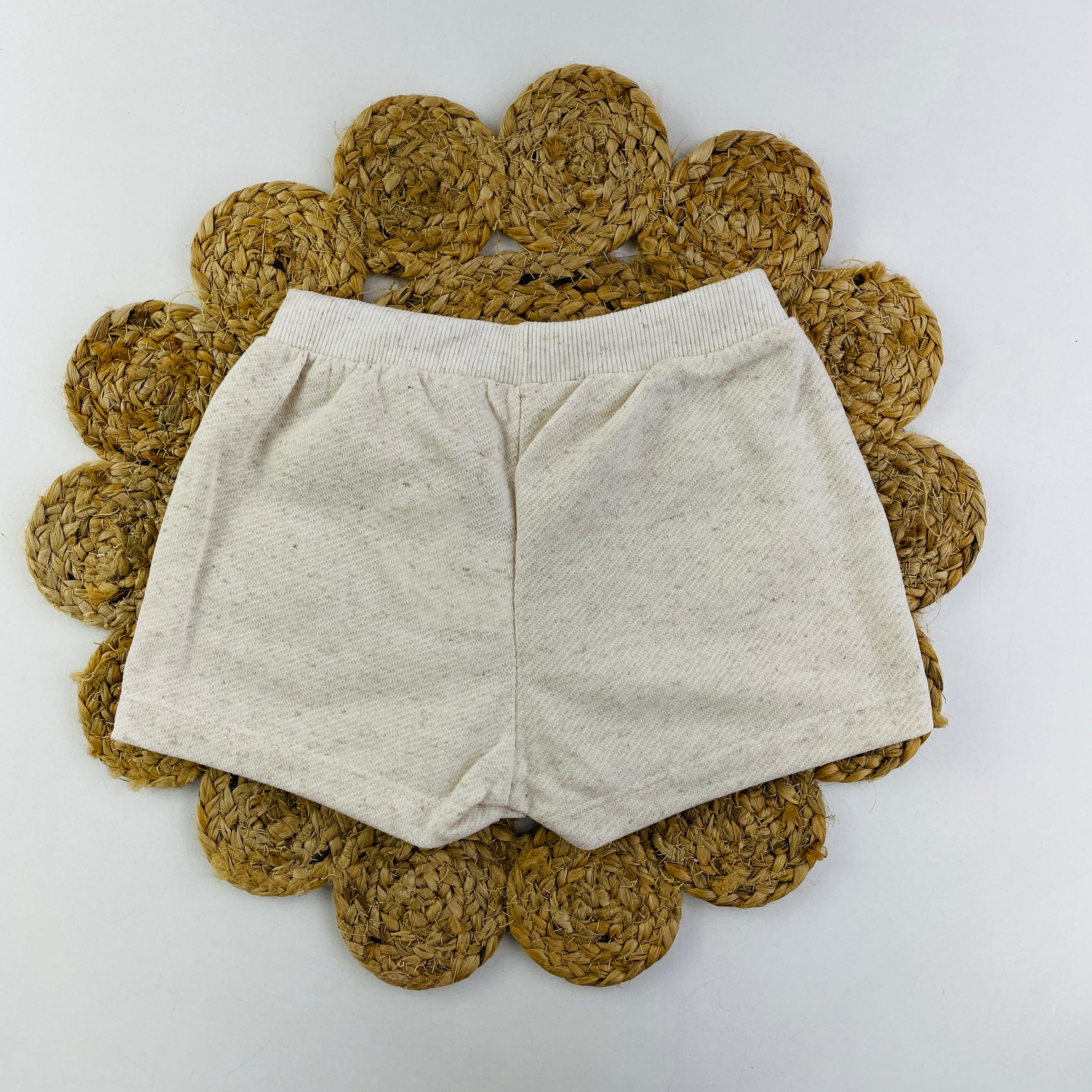 Short Saia Brincar e Arte Moletinho Florzinhas