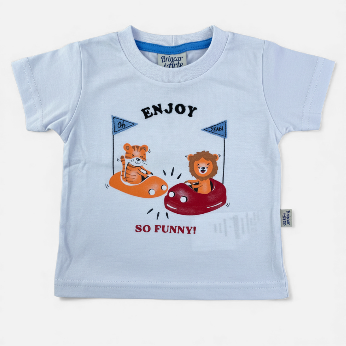 Conjunto Masculino Brincar E Arte Enjoy so Funny