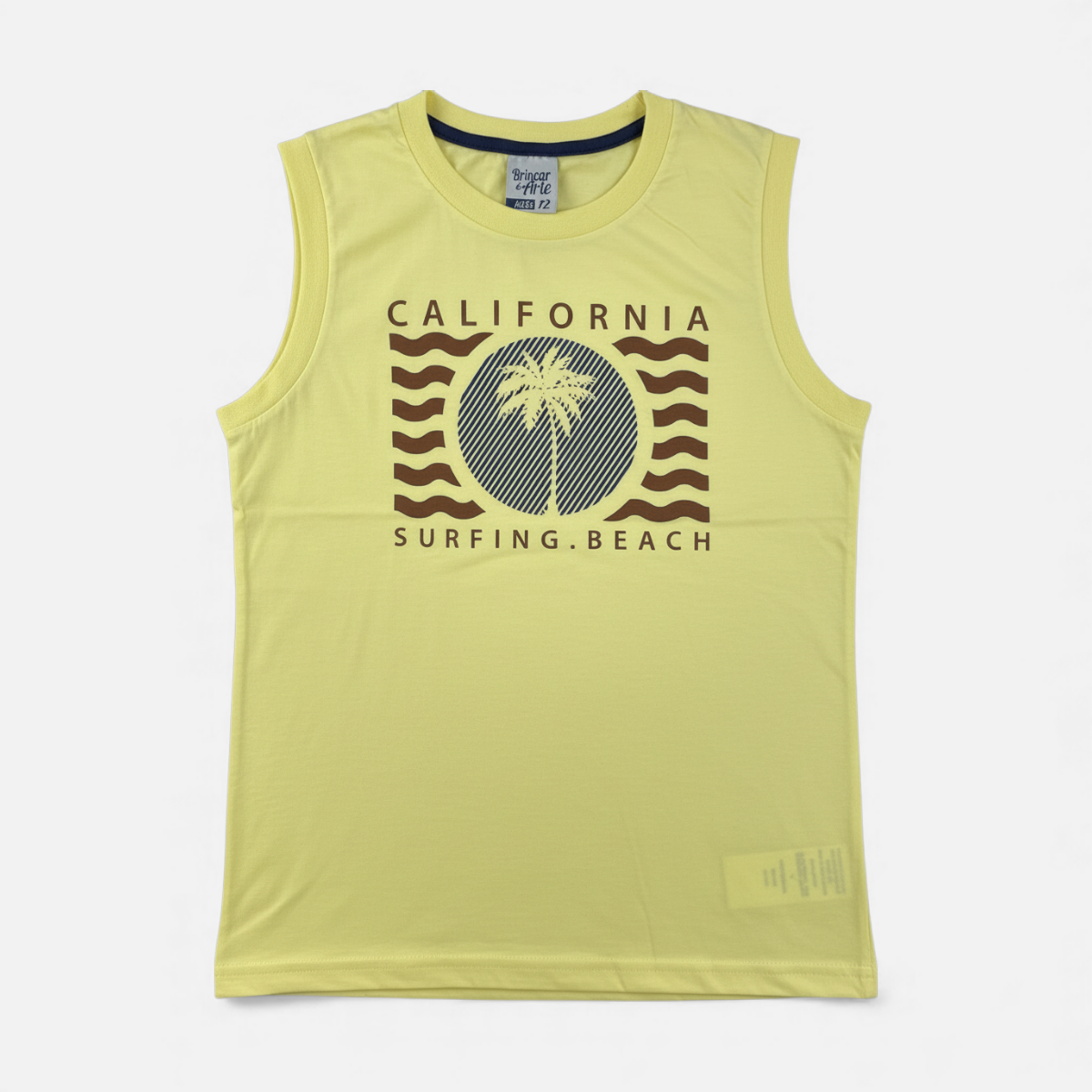Conjunto Masculino Infantil Brincar e Arte Califórnia Surfing