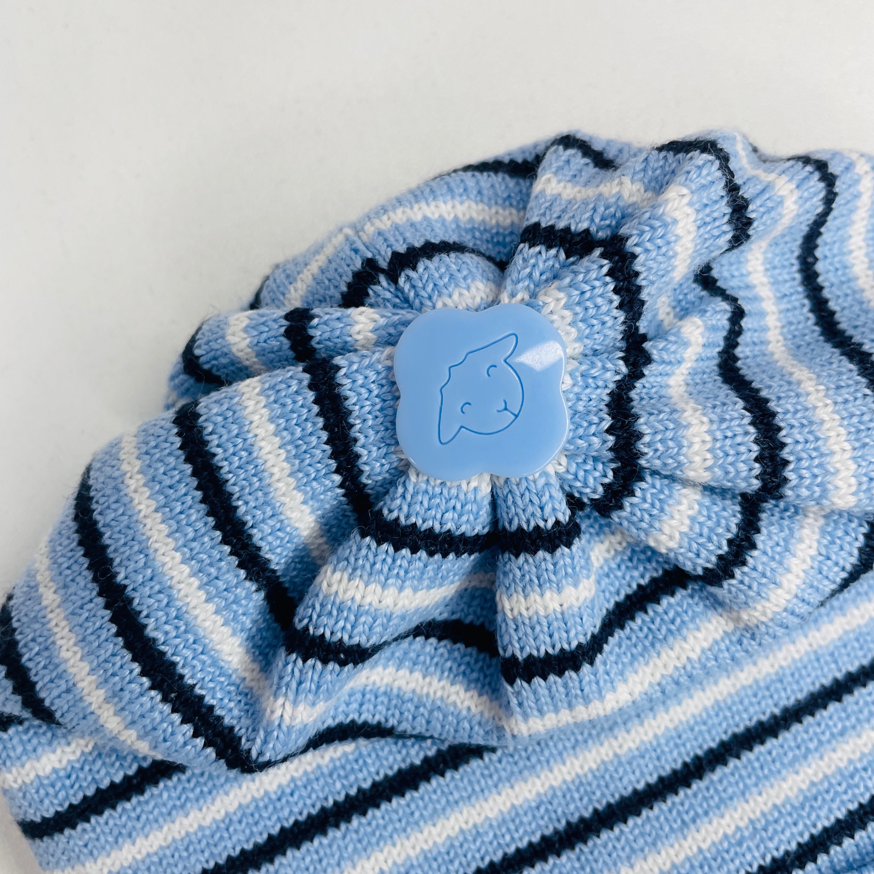 Touca Bebe Tricot Listrada