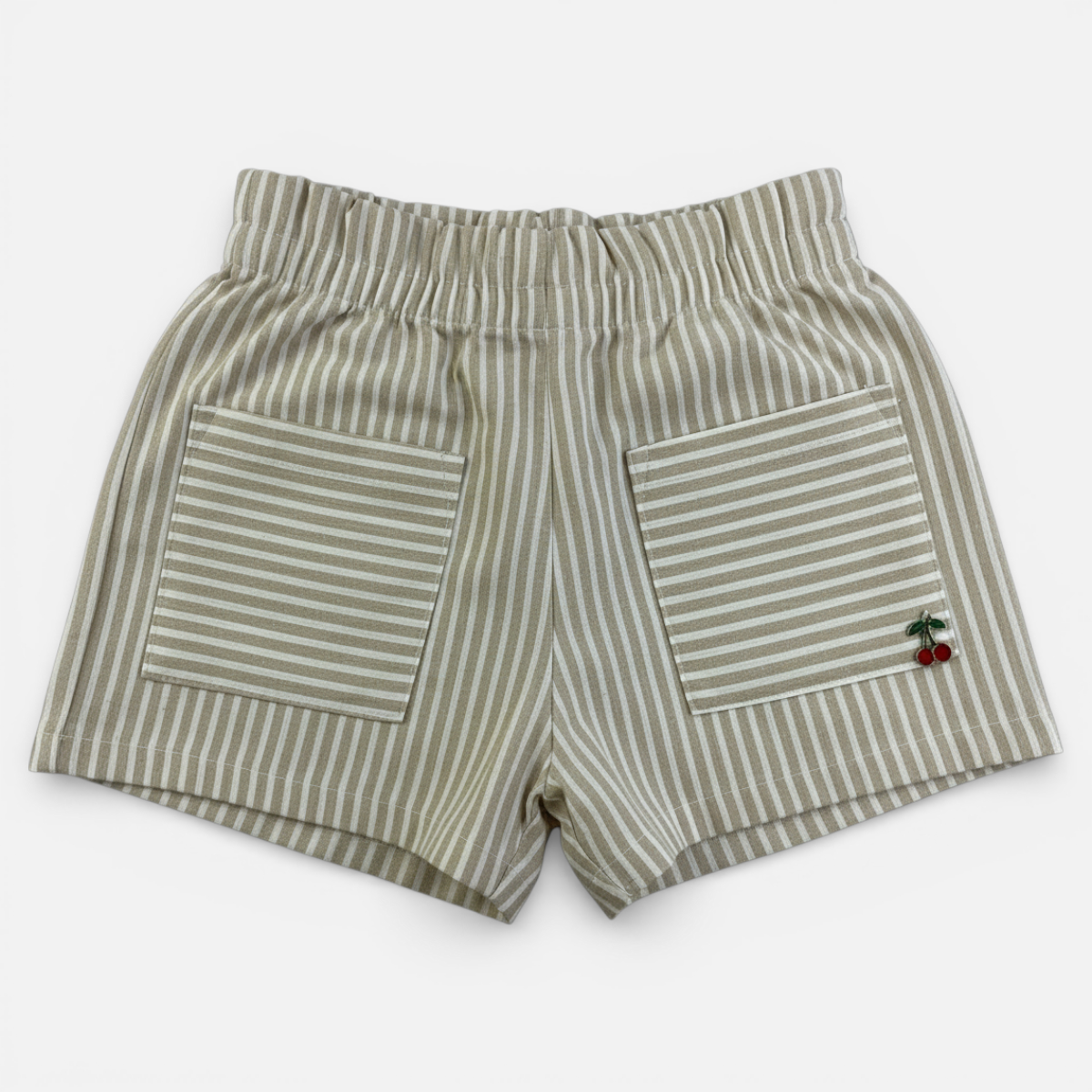 Conjunto Feminino Infantil Brincar e Arte Camomila Listrado