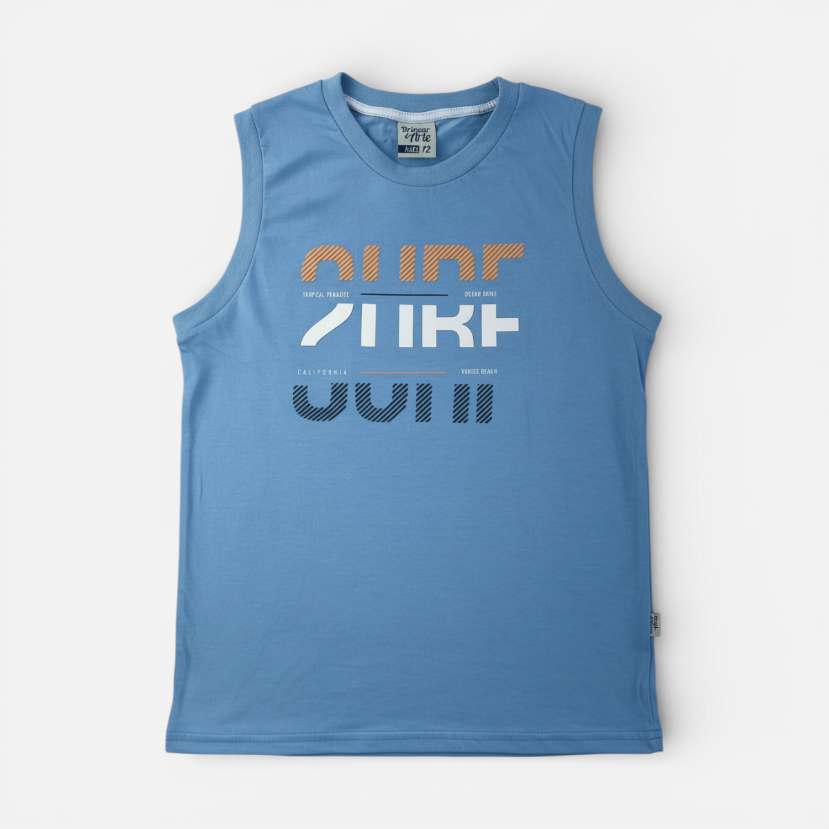 Conjunto Masculino Infantil Brincar e Arte Surf