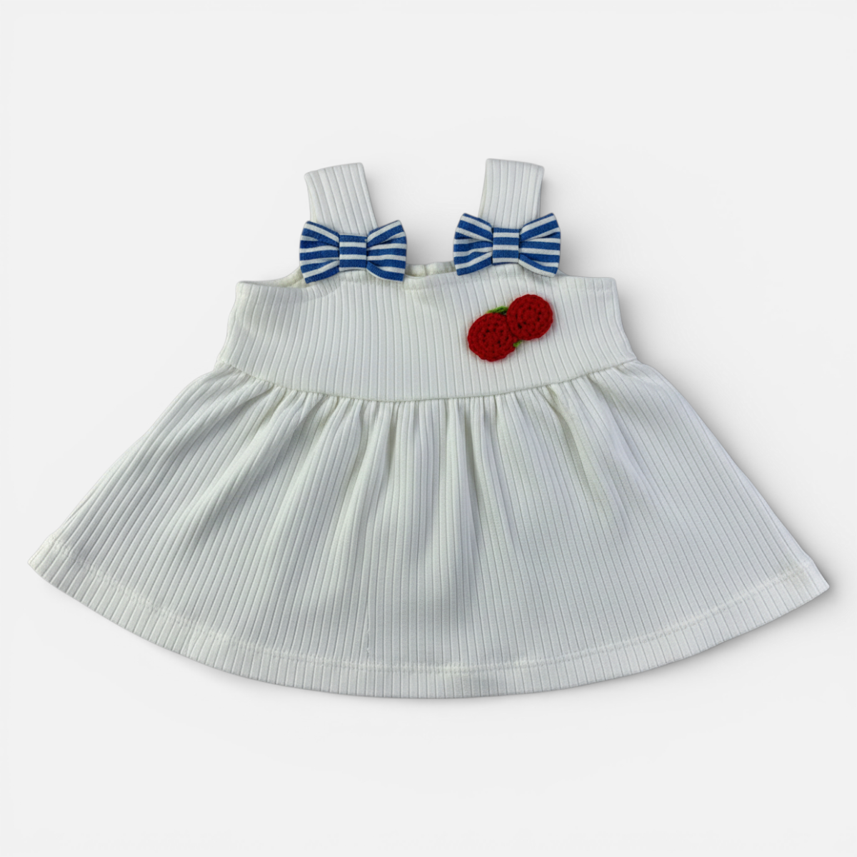 Conjunto Feminino Brincar e Arte Lacinhos e Cerejas