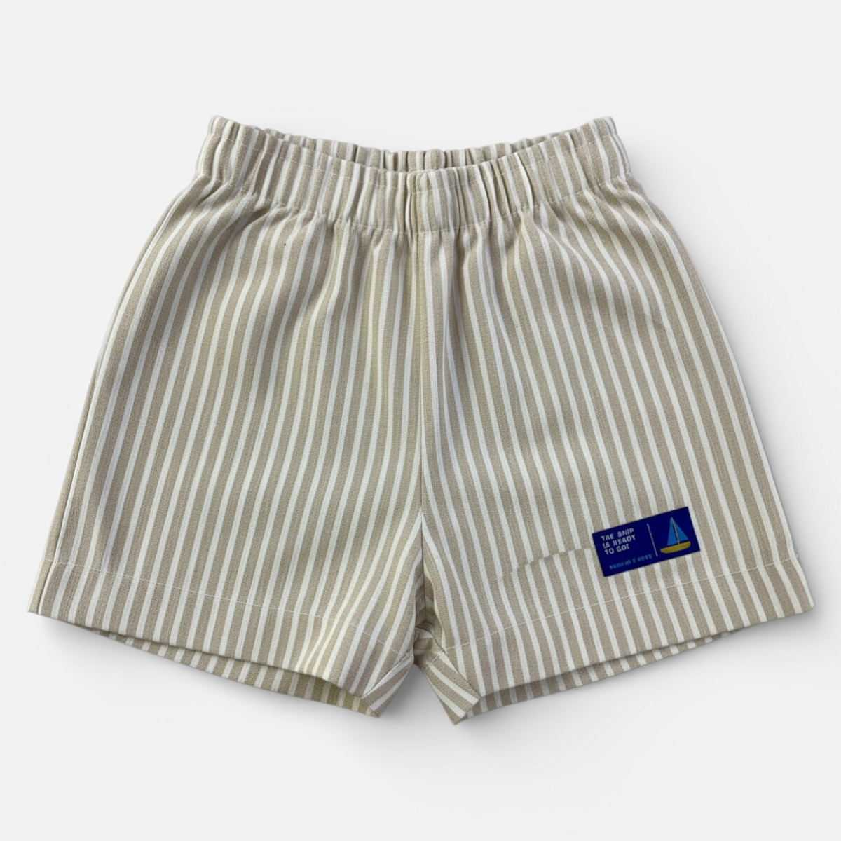 Conjunto Masculino Infantil Brincar e Arte Coqueiro e Barco