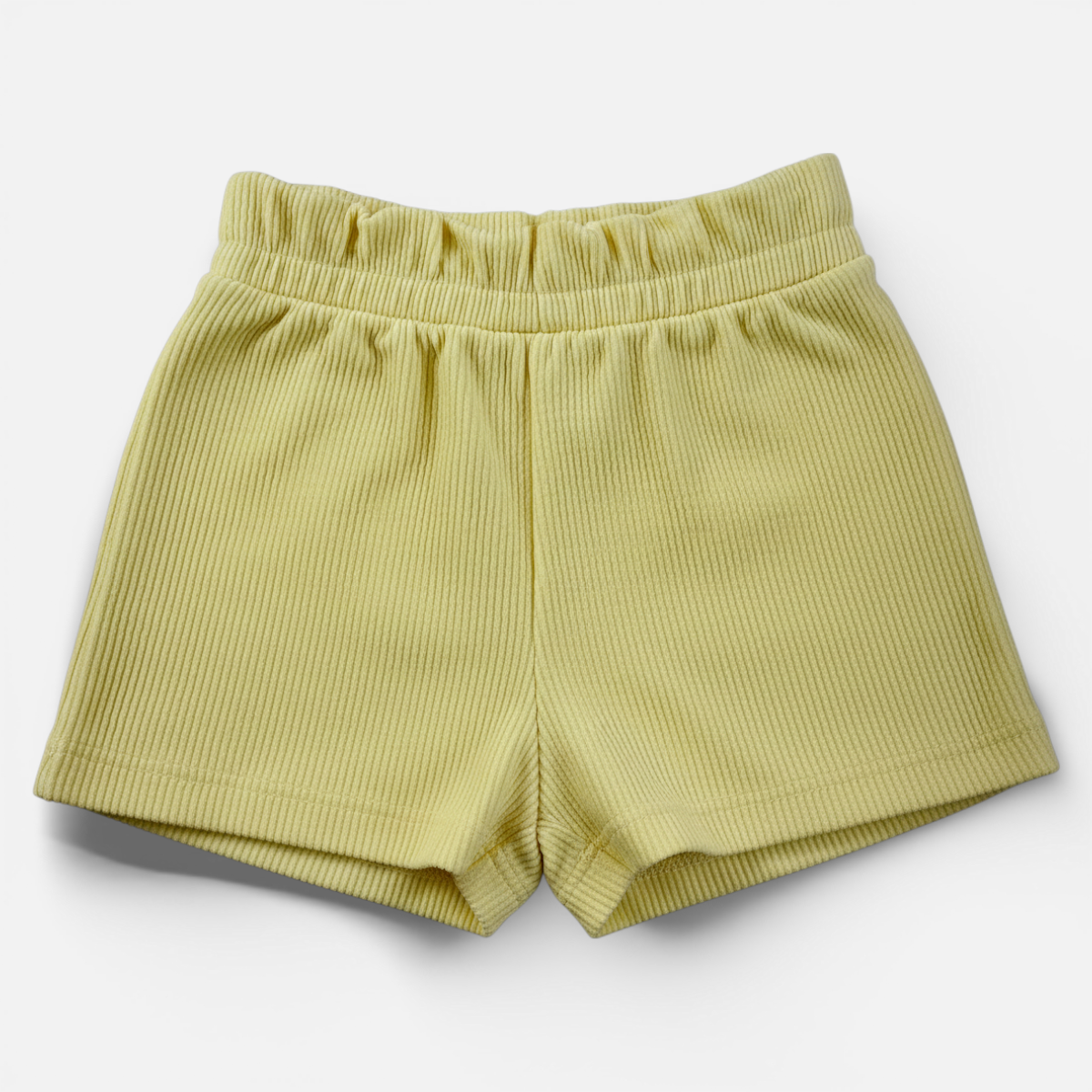 Short Feminino Infantil Brincar e Arte em Ribana Texturizada com Strass