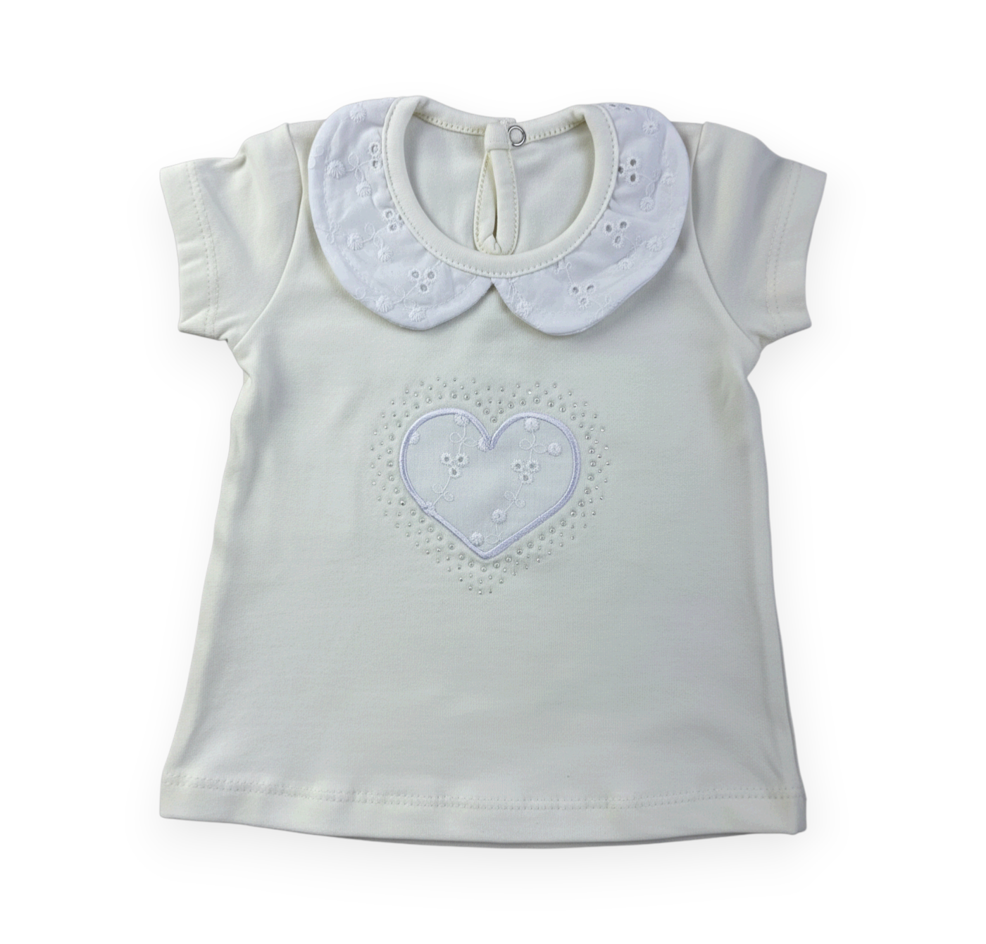 Conjunto Feminino Infantil Brincar e Arte Coração