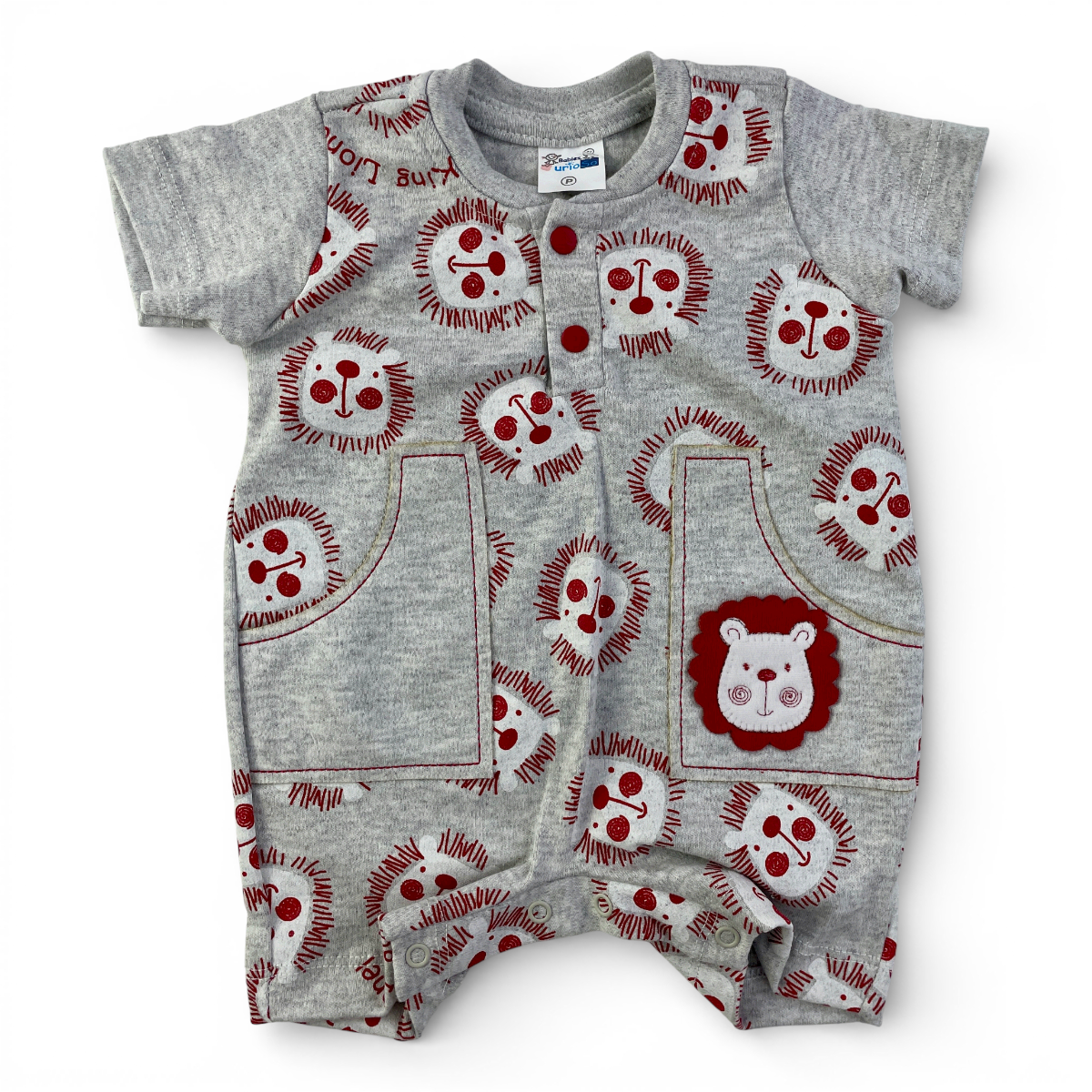 Macaquinho Masculino Infantil Curioso Leãozinho