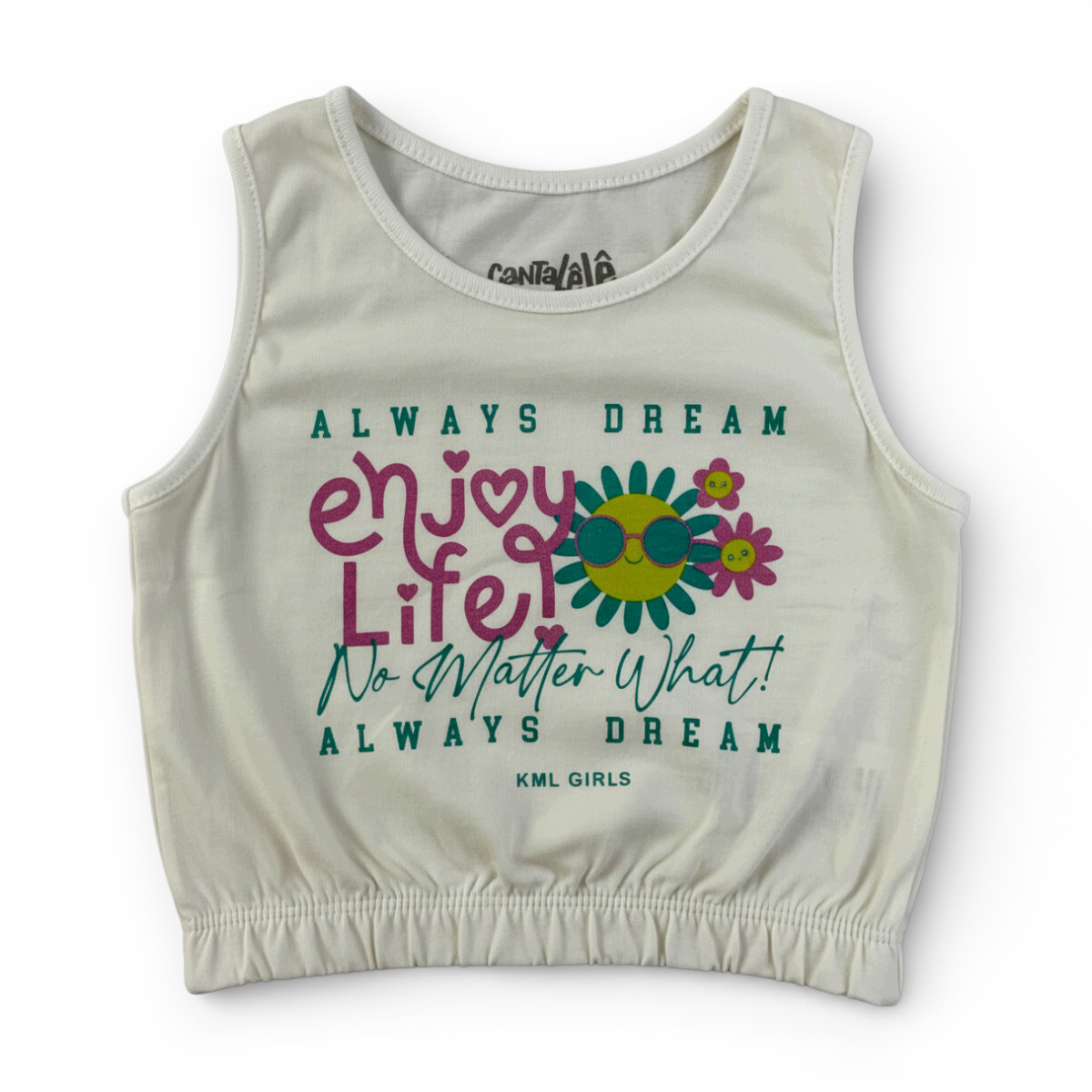 Conjunto Feminino Infantil Kamylus Enjoy Life