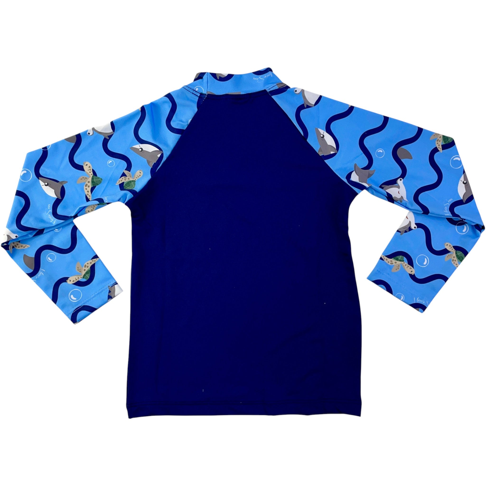 Conjunto Masculino Infantil Have Sun Raglan Estampado com Proteção UV