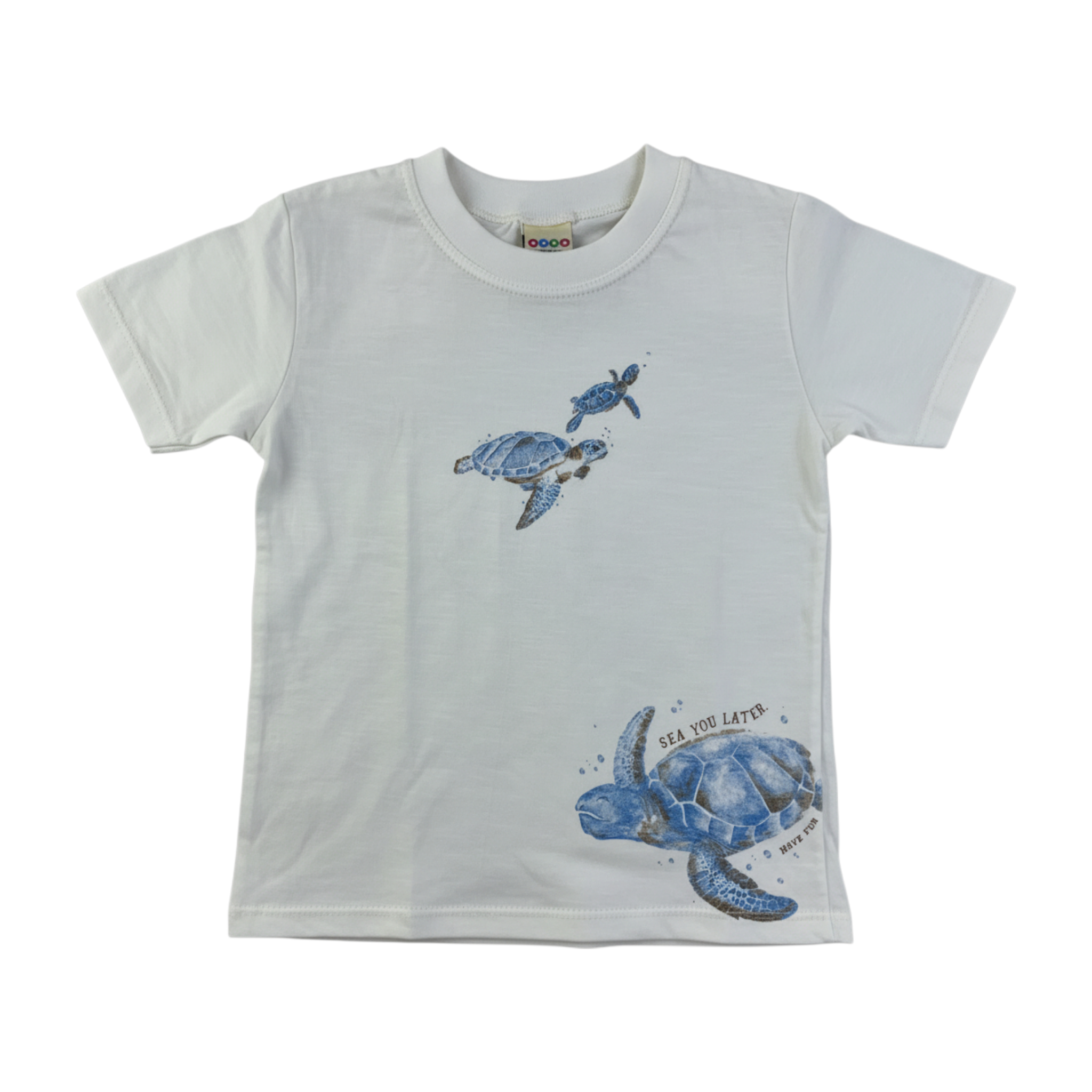 Conjunto Infantil Masculino Have Fun Tartaruga Sea You Later!