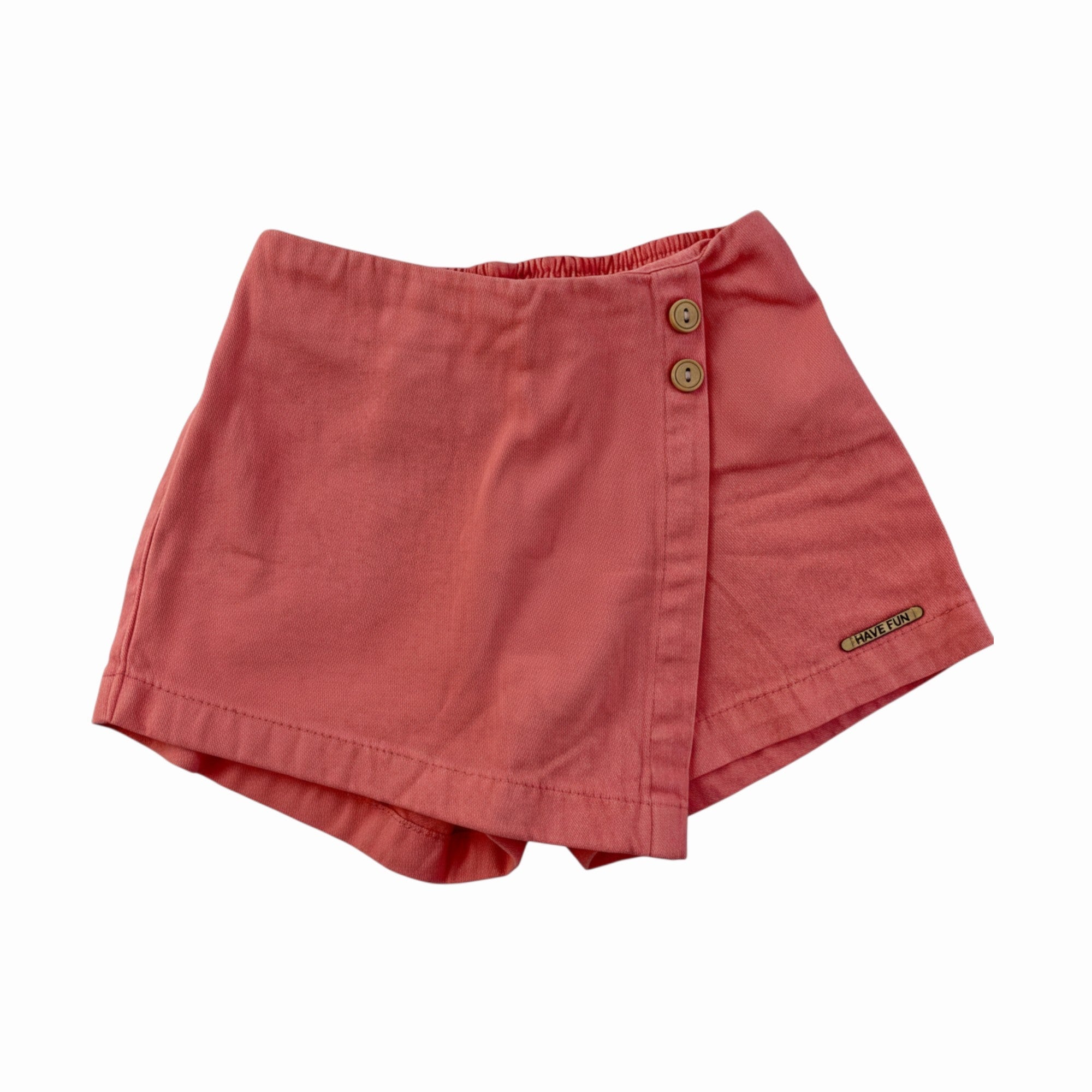 Conjunto Feminino Infantil Have Fun Hibisco em Meia Malha
