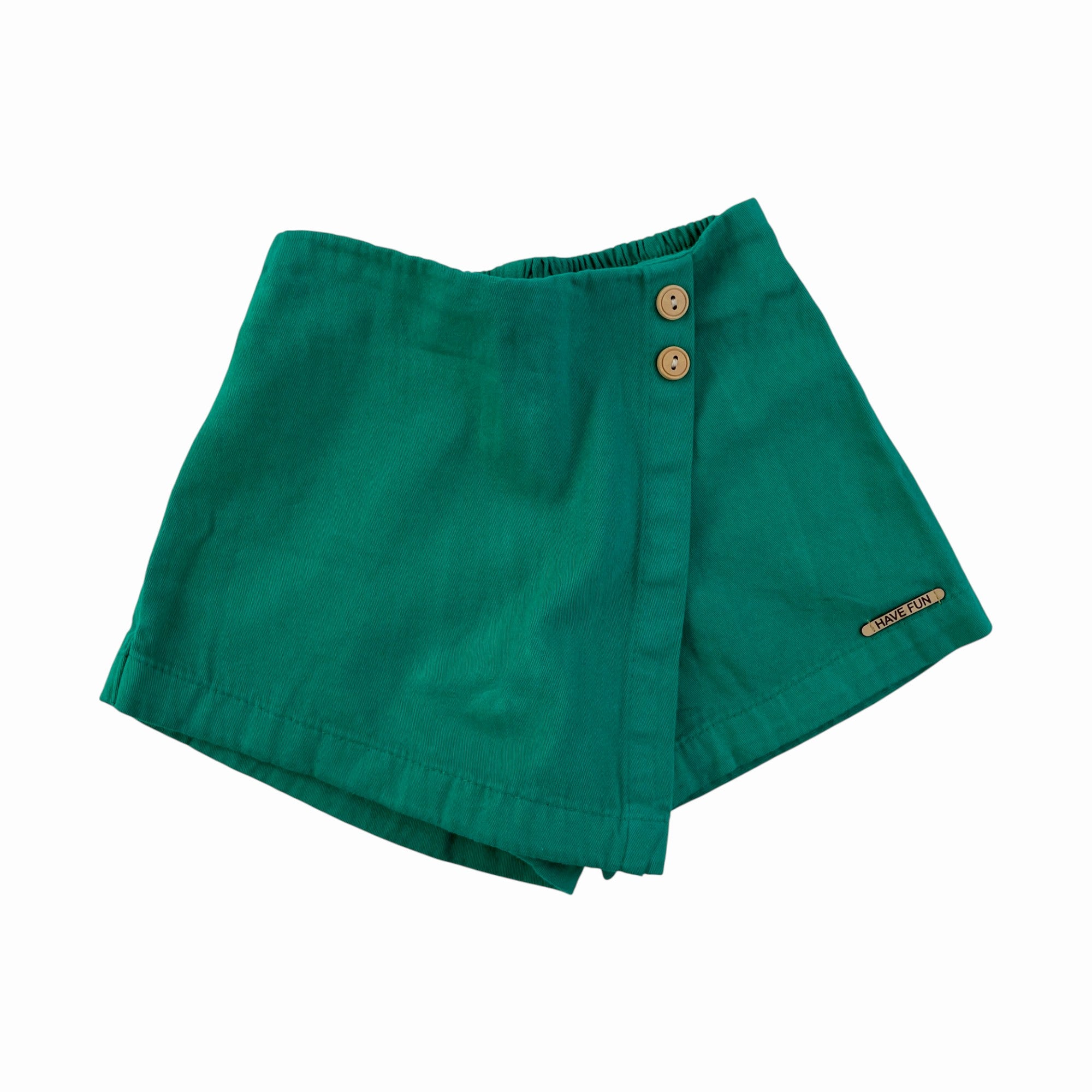 Conjunto Feminino Infantil Have Fun Hibisco em Meia Malha