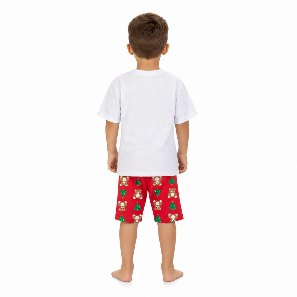 Pijama Infantil Masculino Kyly Ursinho de Natal