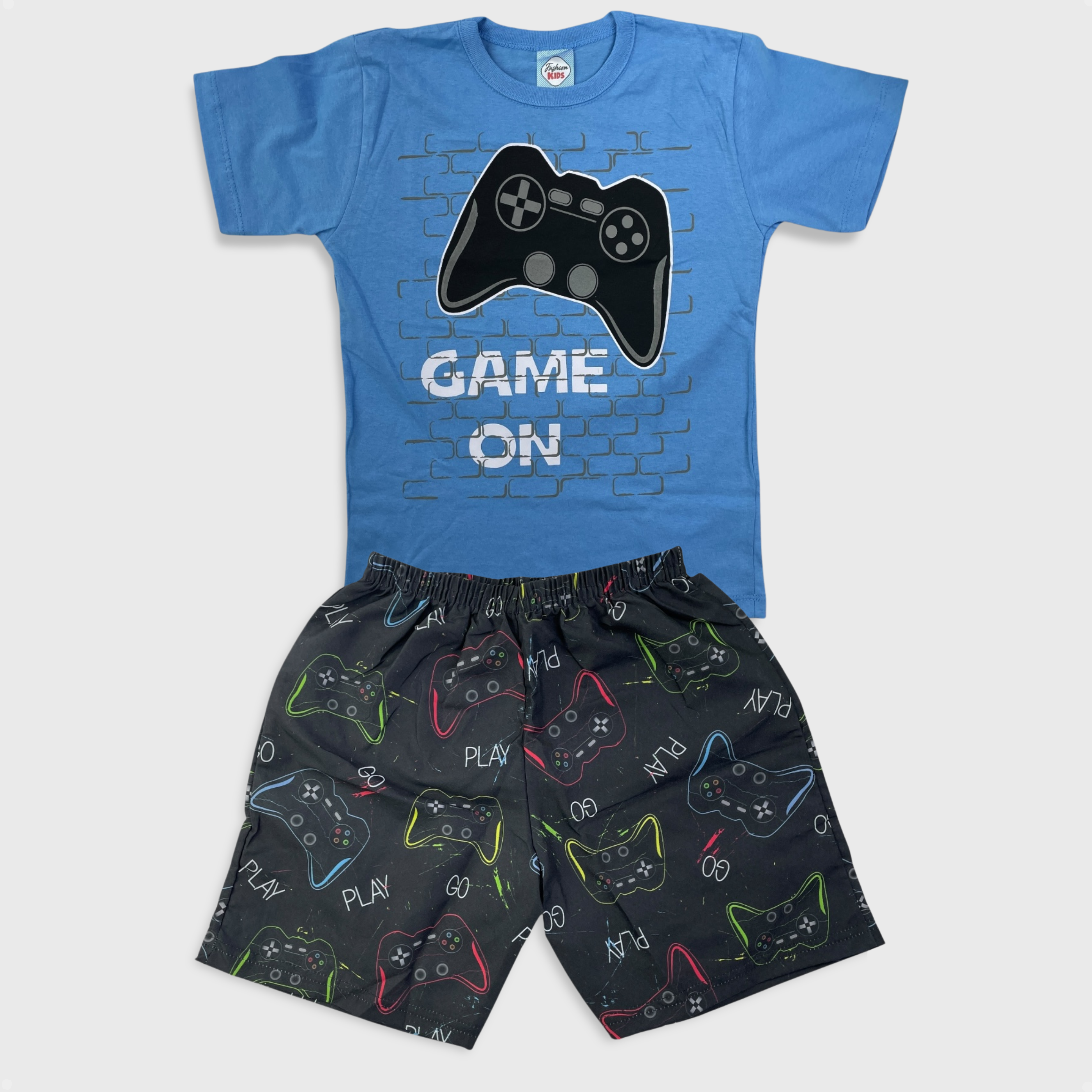 Conjunto Masculino Fashion Kids Game On