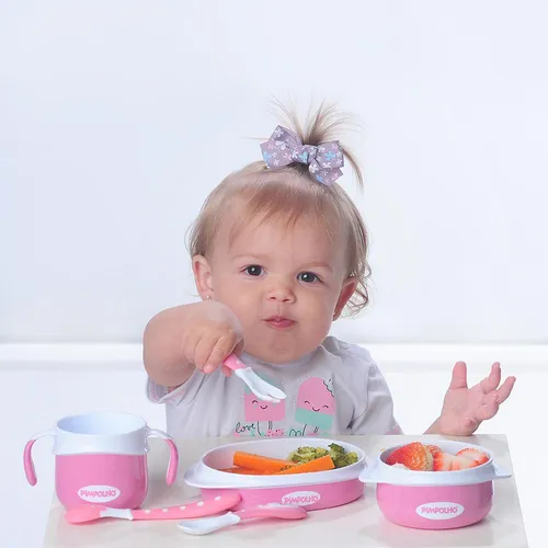 Kit Alimentação Pimpolho Infantil 6 Peças
