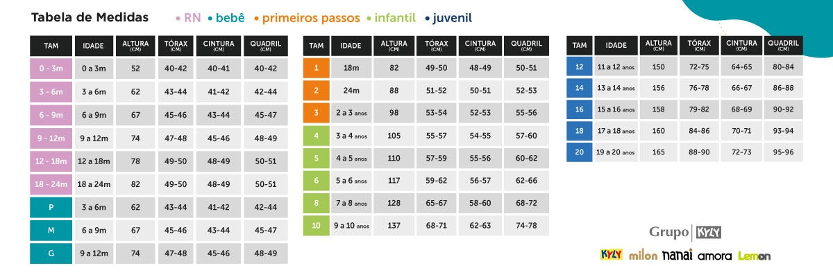 Blusa Infantil Kyly Menina Cropped Manga Longa Inverno