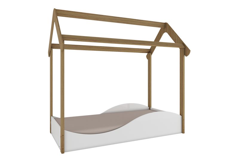 MiniCama Montessoriana Uli Peroba