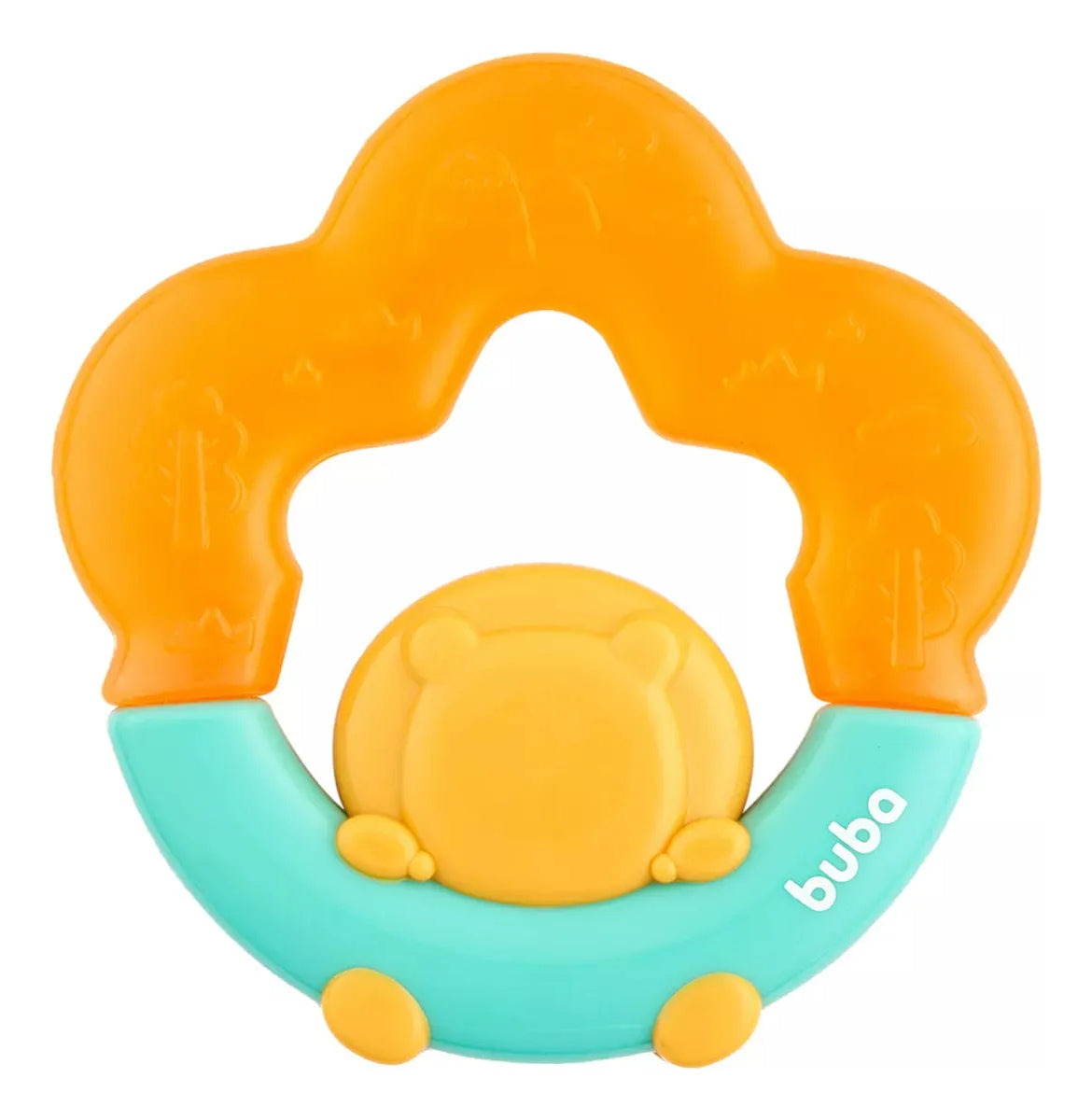 Mordedor com Água Buba Linha Zoo Personagens Alívio Gengiva 4 Meses+