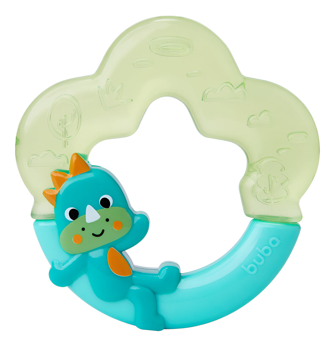 Mordedor com Água Buba Linha Zoo Personagens Alívio Gengiva 4 Meses+