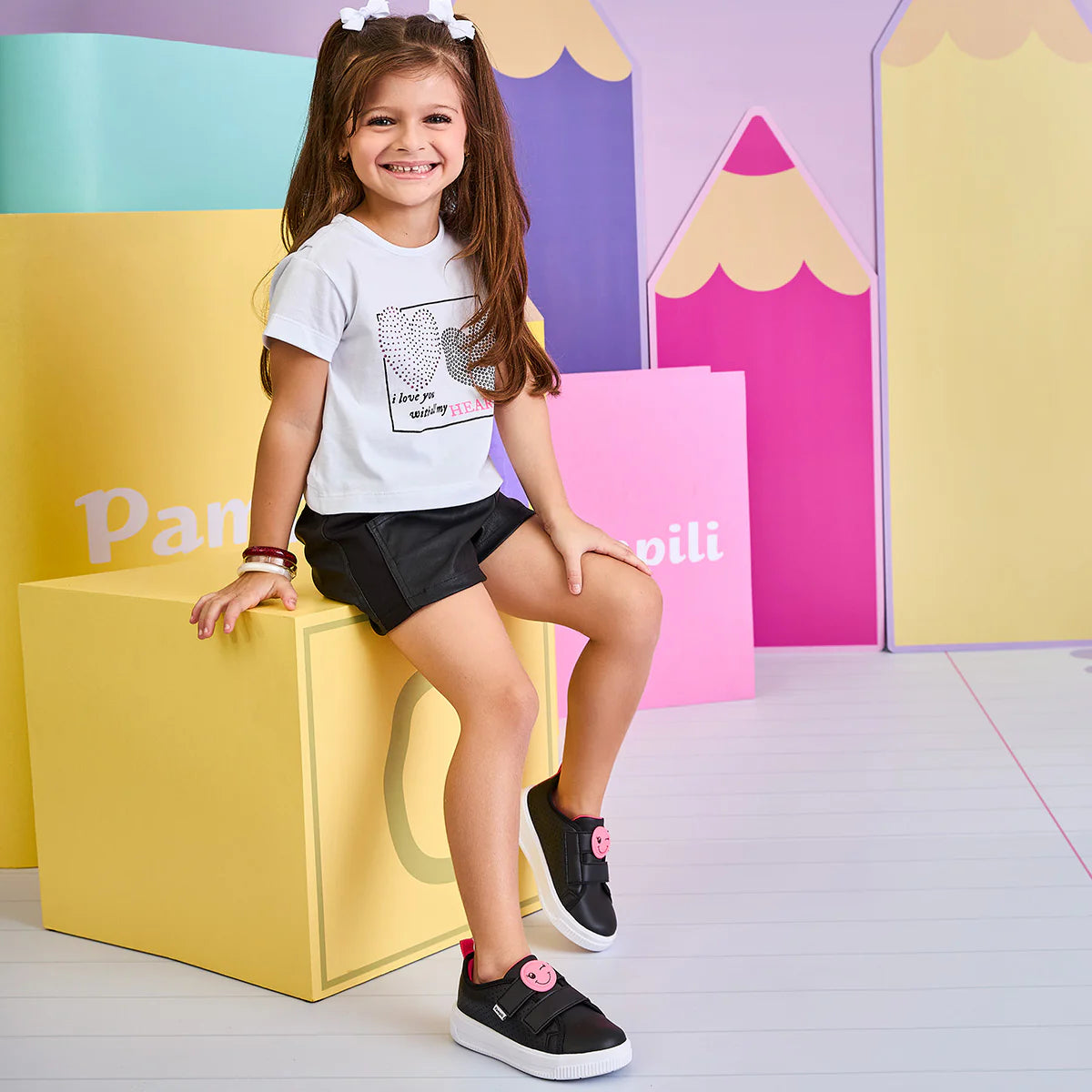 Tênis Pampili up Patch Carinha