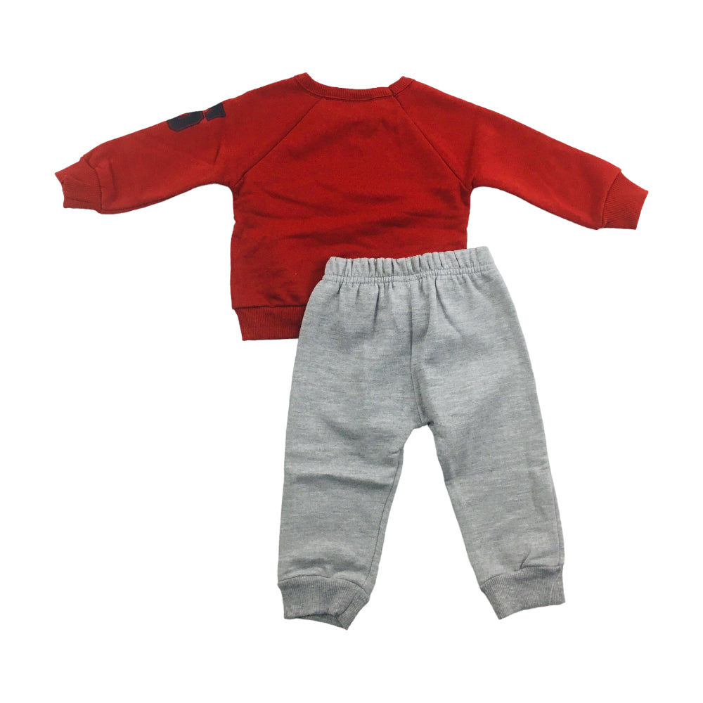 Conjunto Meia De Leite Bebe Masculino Baby Bear Champion