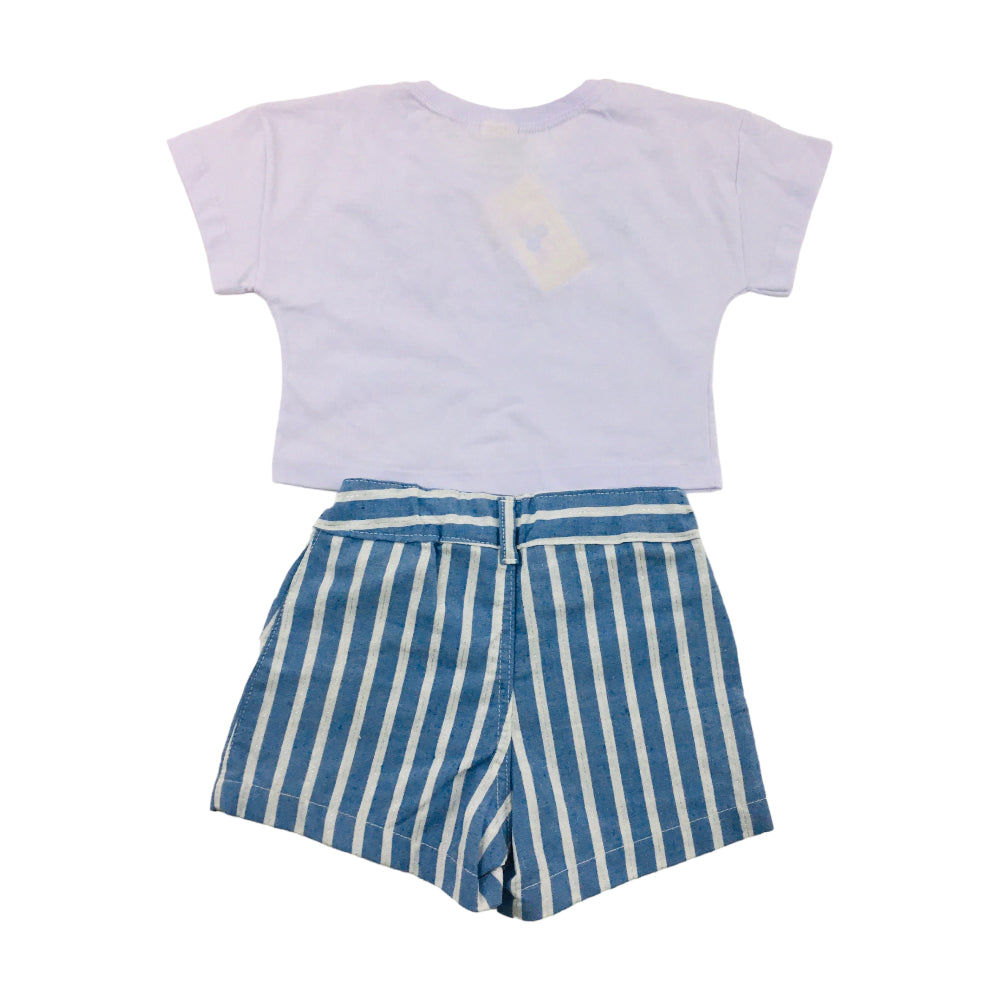Conjunto Feminino Have Fun Relax Meia Malha Tecido Eco