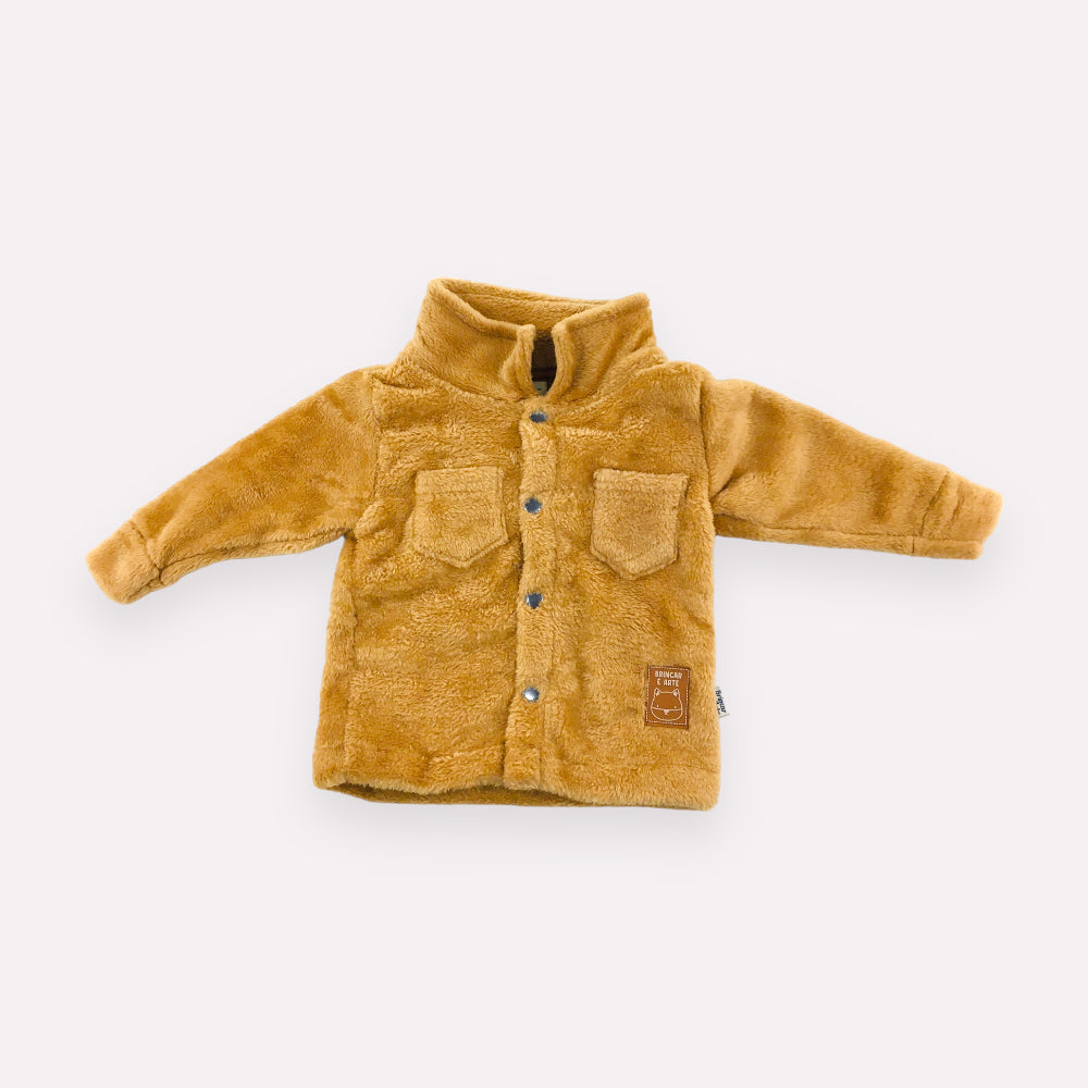 CASACO MASC BRINCAR E ARTE PELUCIA FLEECE