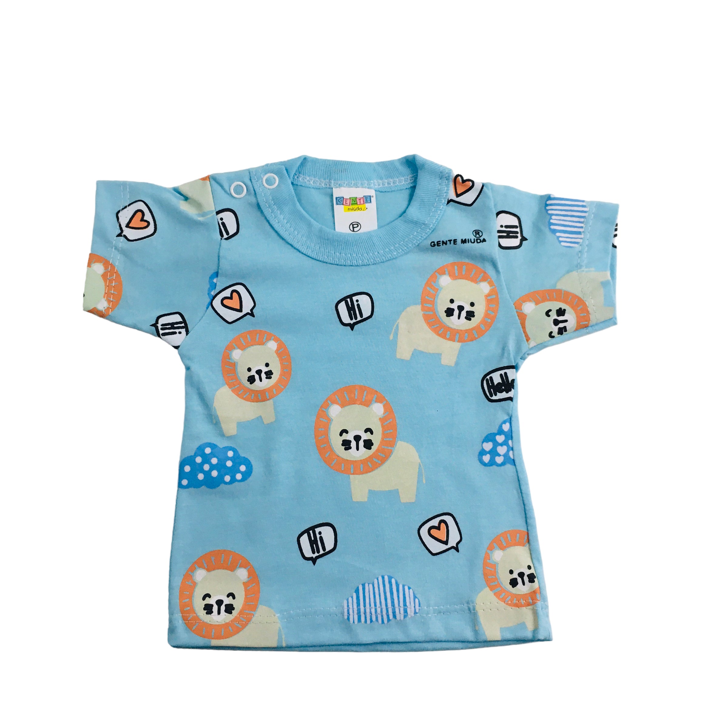 Camiseta Manga Curta Gente Miuda