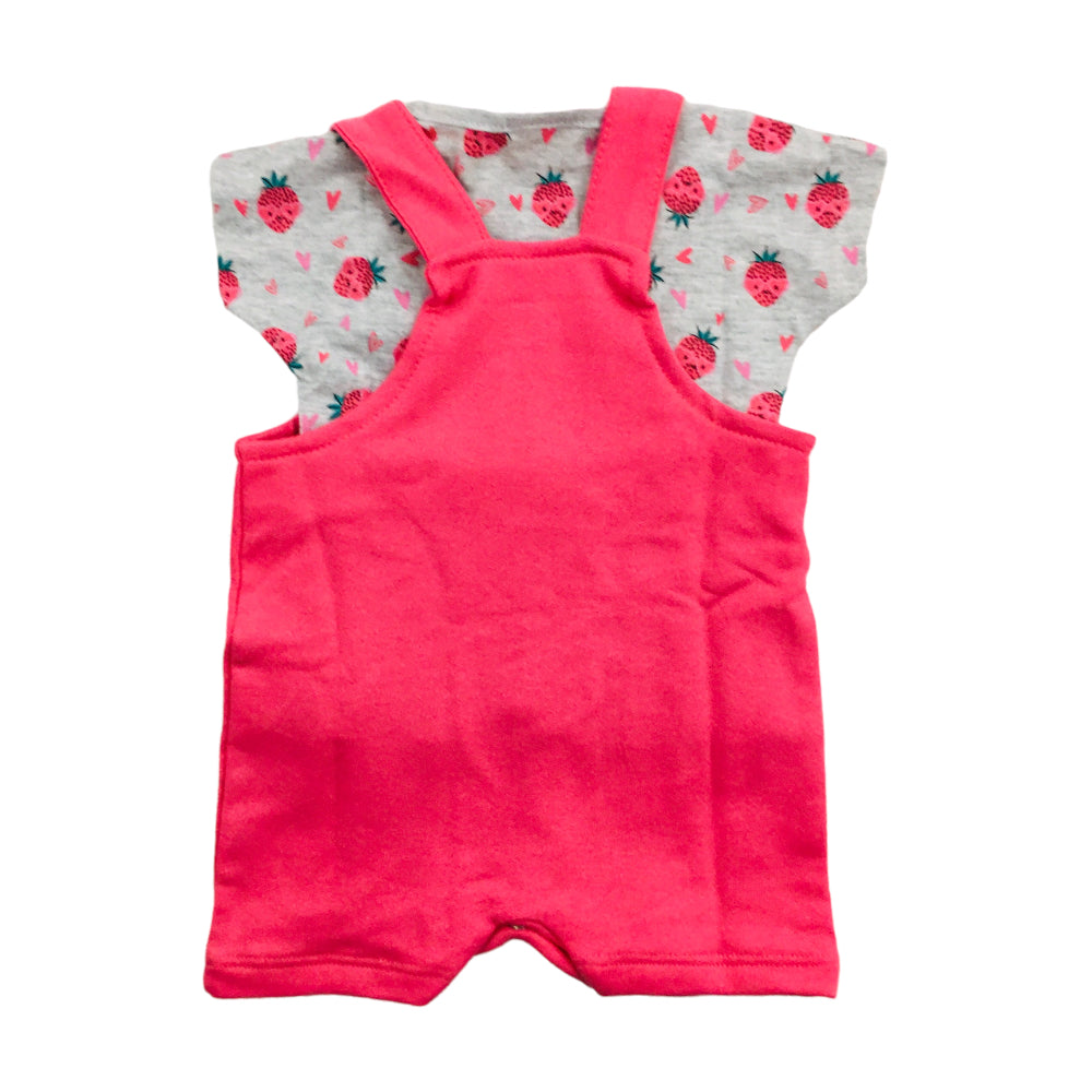 Conjunto Feminino Hrradinhos Macaquinho Morango Sweet E Blusa