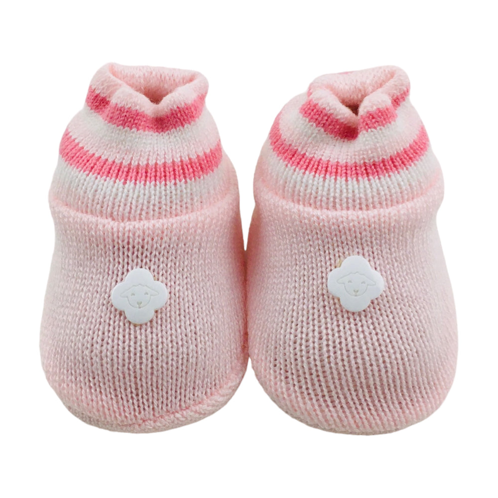 Sapatinho Bebe Tricot Listras
