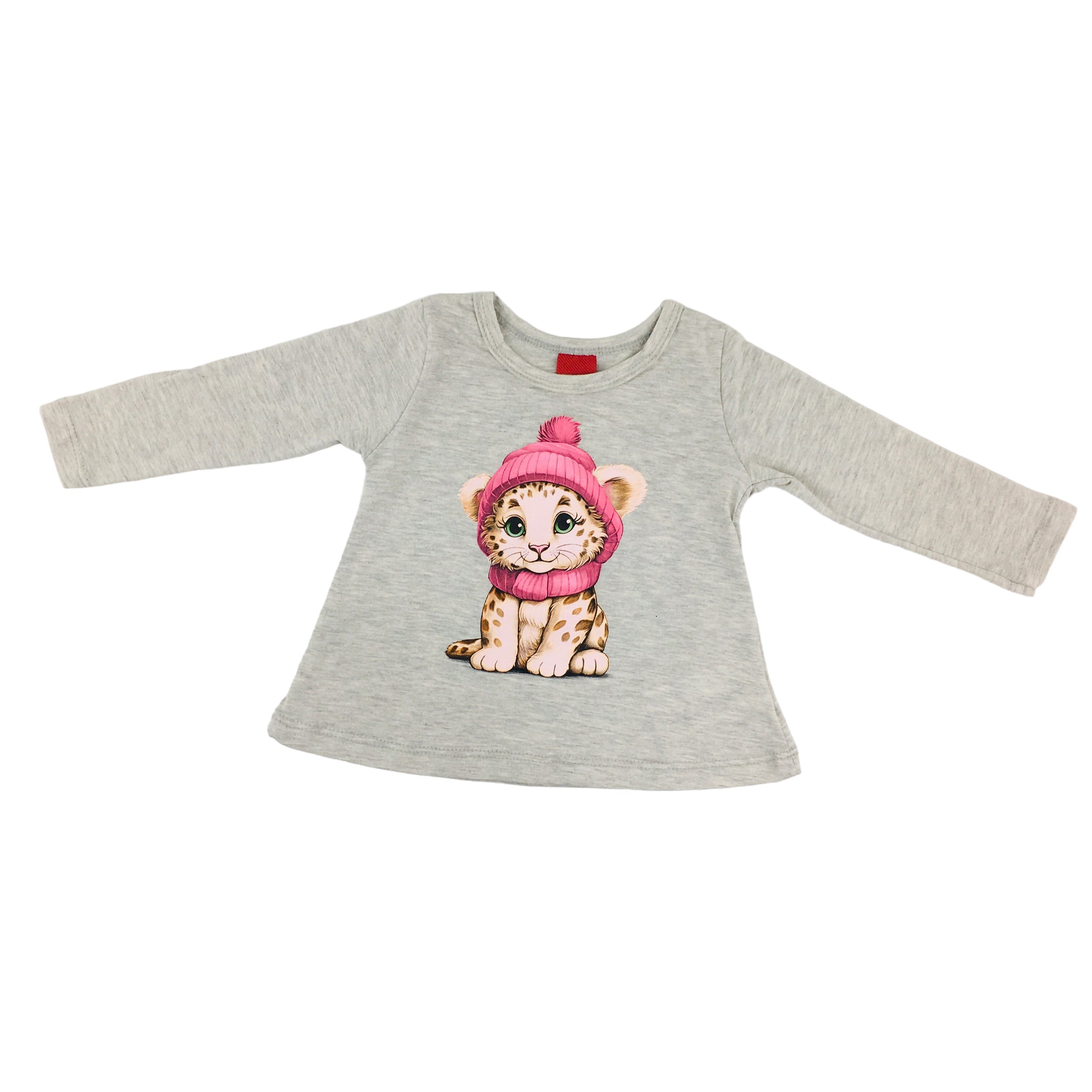 Blusa Feminina Manga Longa Kyly Oncinha