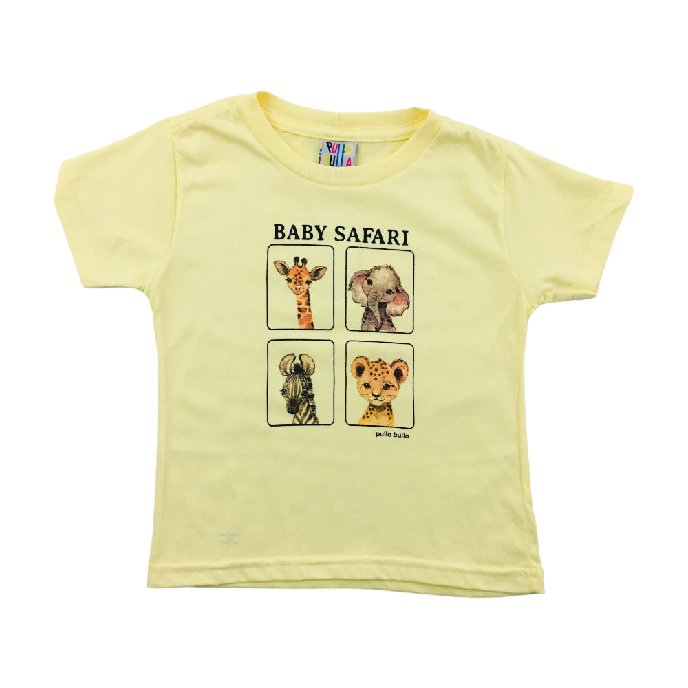 Camiseta Masculino Pulla Bulla Baby Safari Manga Curta