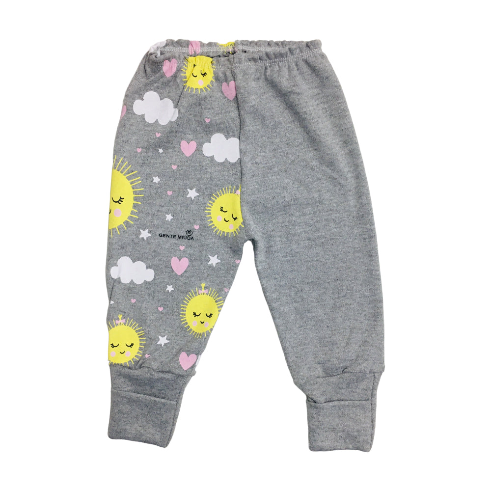 Mijão Feminino Gente Miuda Suedine Com Pé Reversivel Estampado